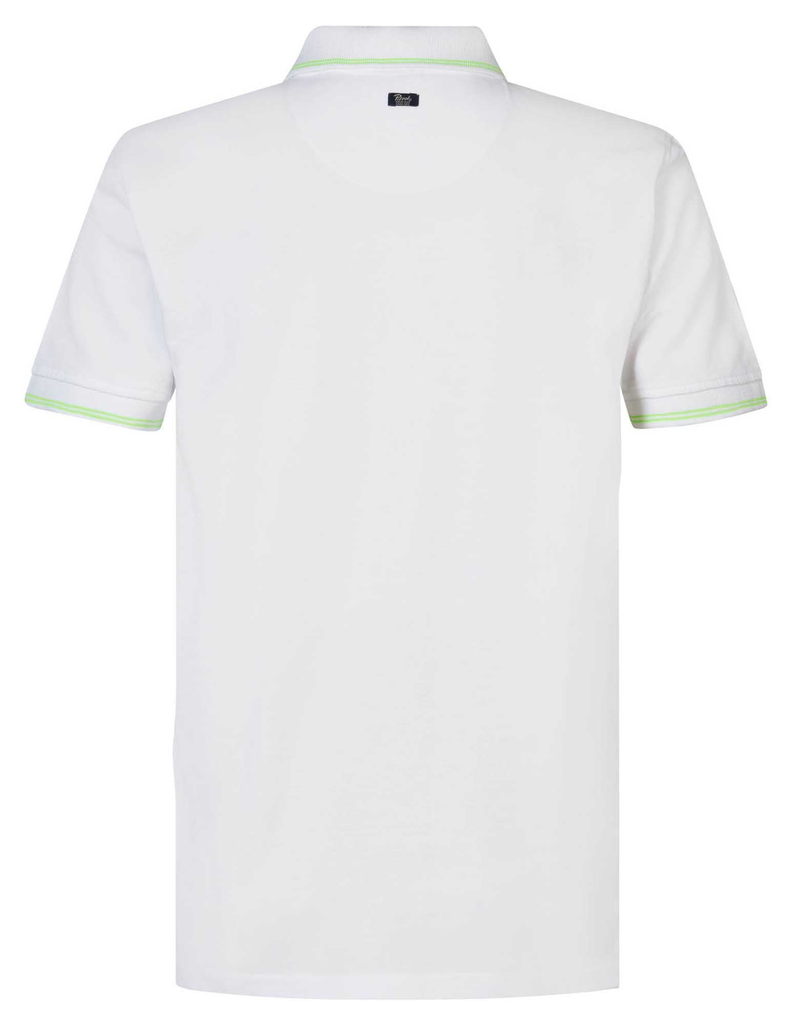 Petrol Polo korte mouwen M-1040-POL107 Wit
