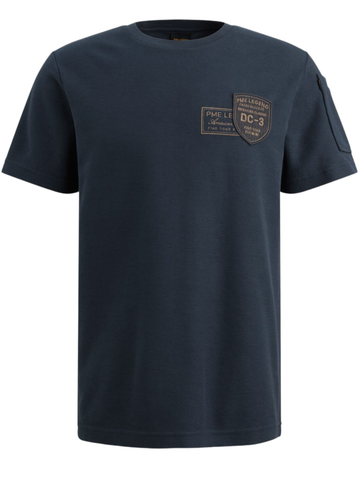 PME Legend T-shirt PTSS2602572 Donker blauw