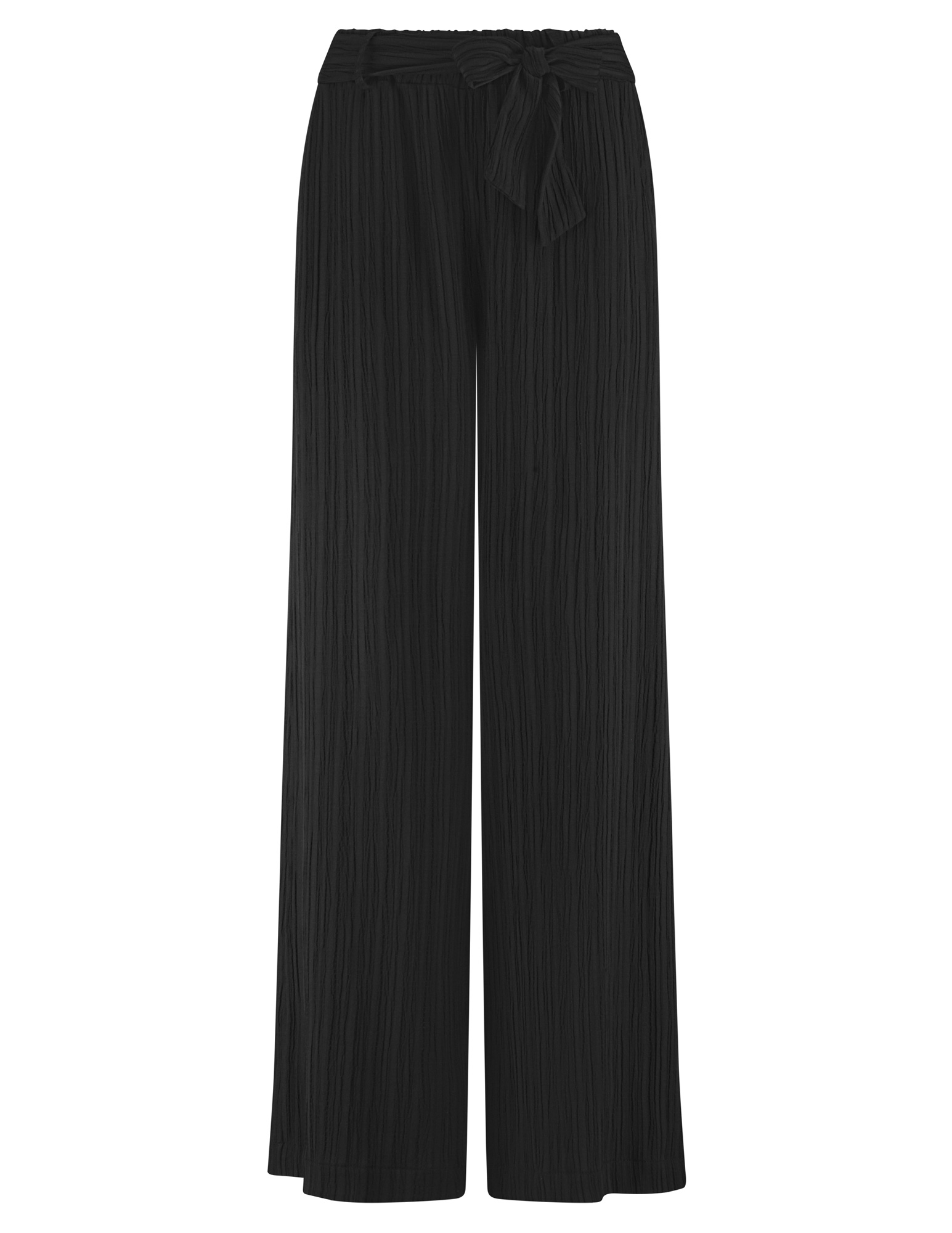 Tramontana Broek Crinkled S01-16-101 Zwart