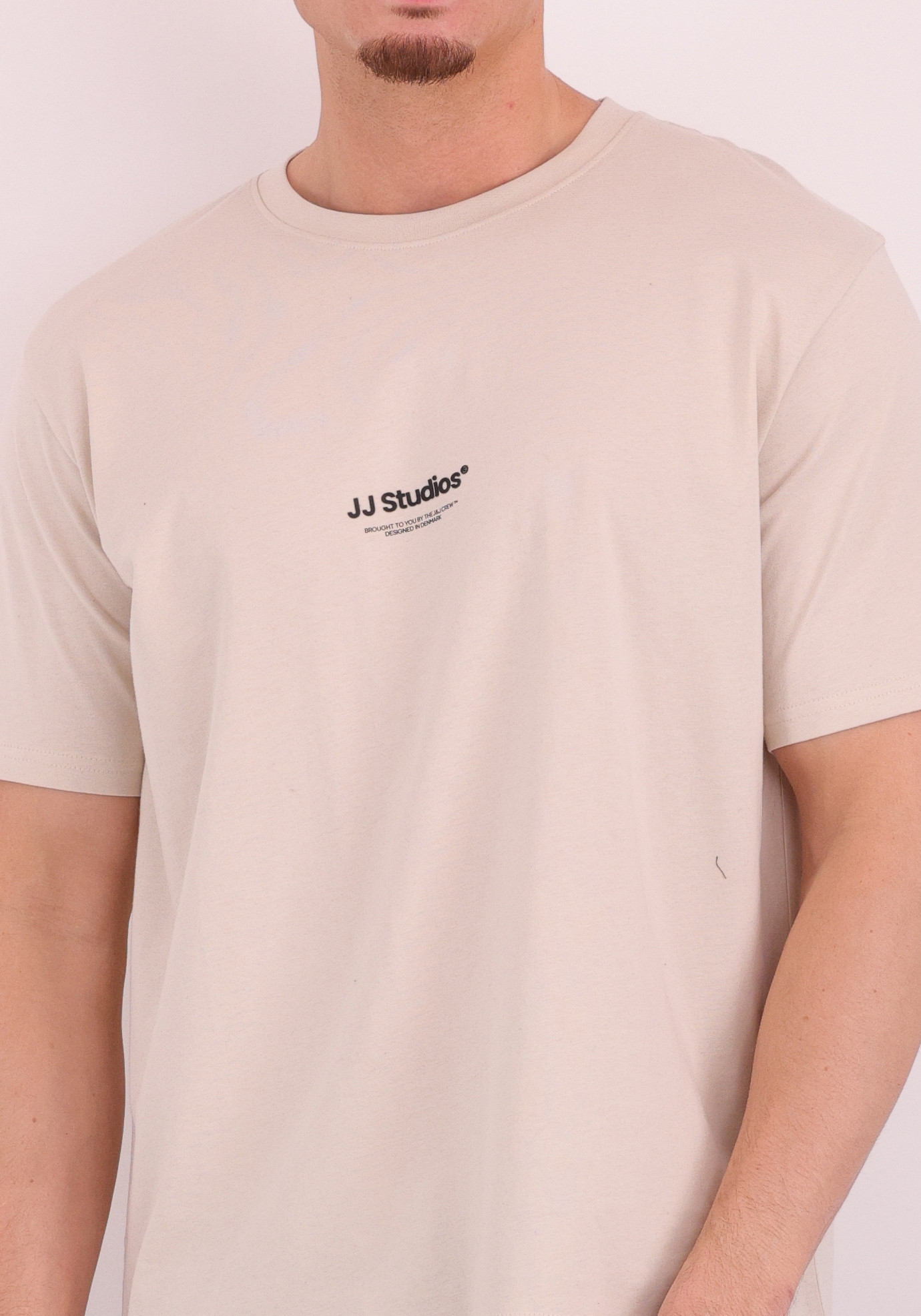 JACK & JONES T-shirt Soho 12278787 Beige