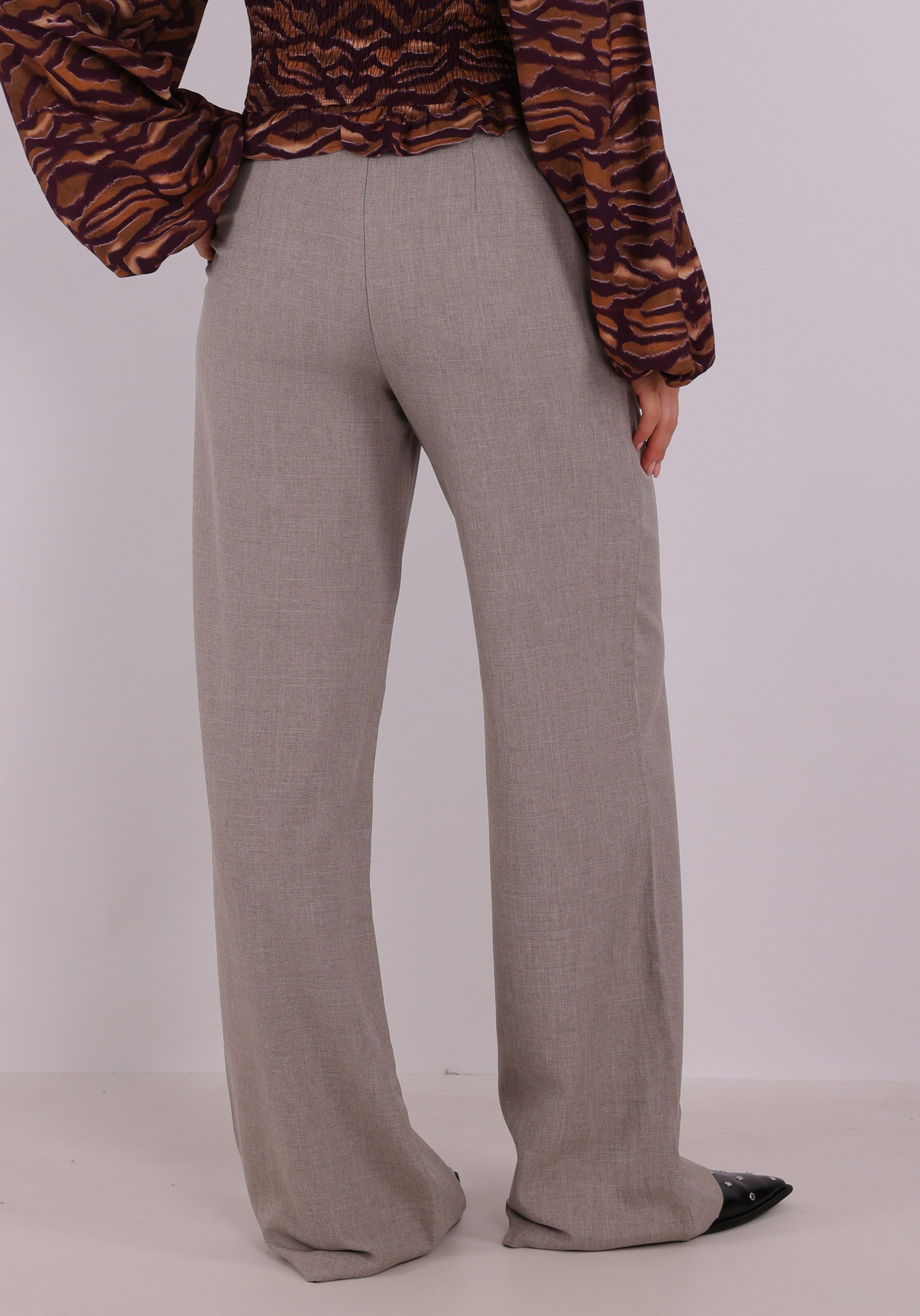 Only Straight pants Linda 15336761 Taupe