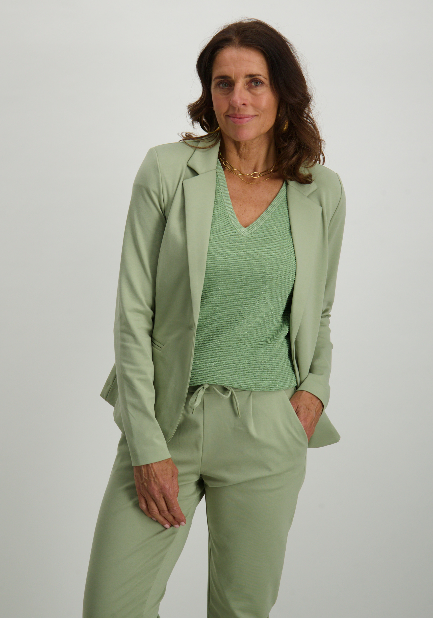 Ichi Blazer Kate 20101801 Groen