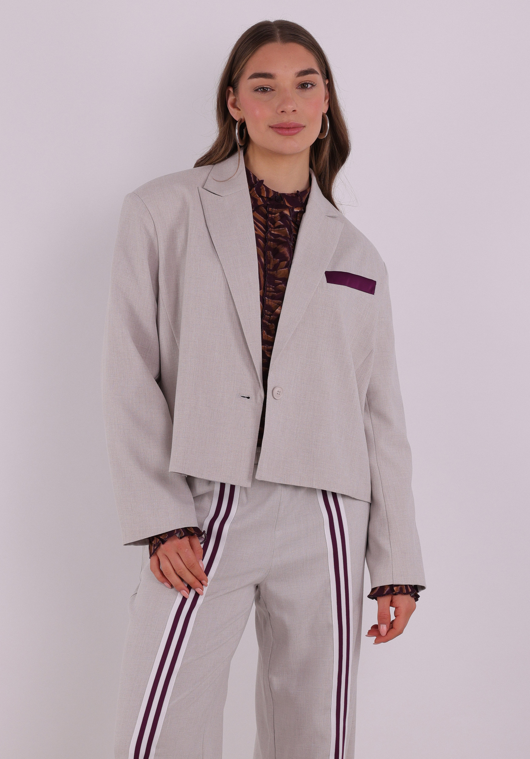 Refined Department Blazer Jackie R2602457891 Beige