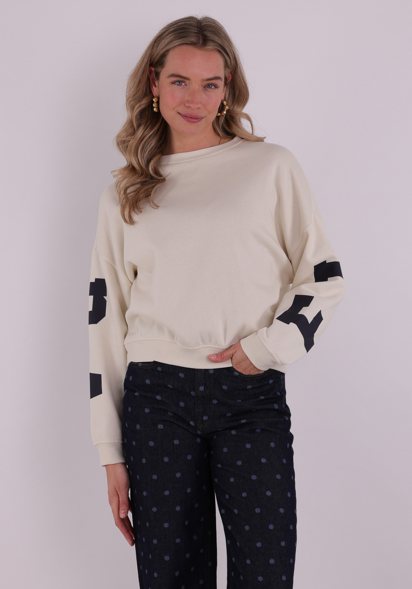 Only Sweater backprint 15356793 Beige