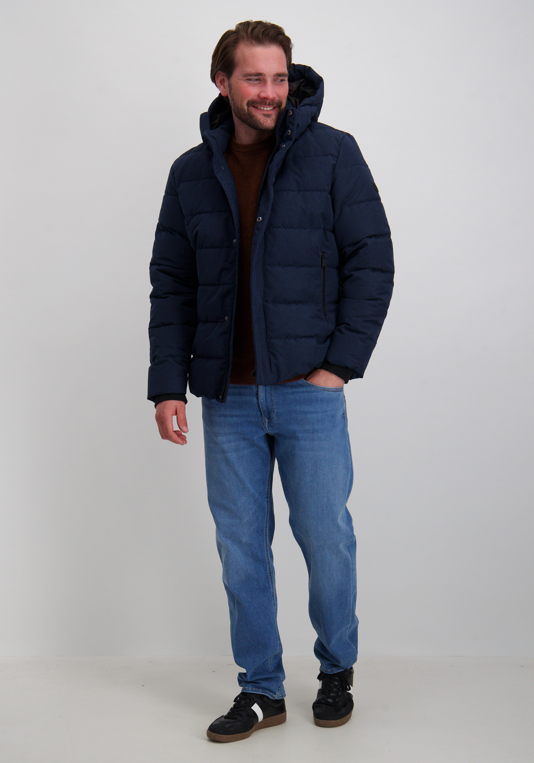 ONLY & SONS Winterjas Cayson 22019598 Donker blauw