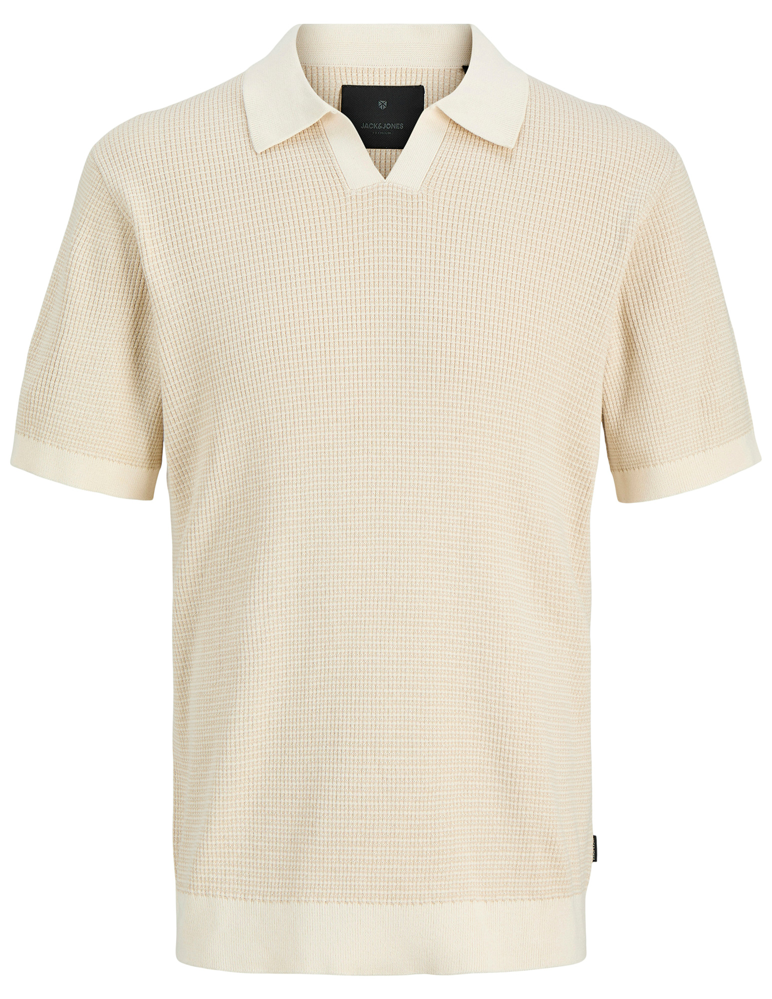 JACK & JONES Polo Hudson 12297988 Ecru
