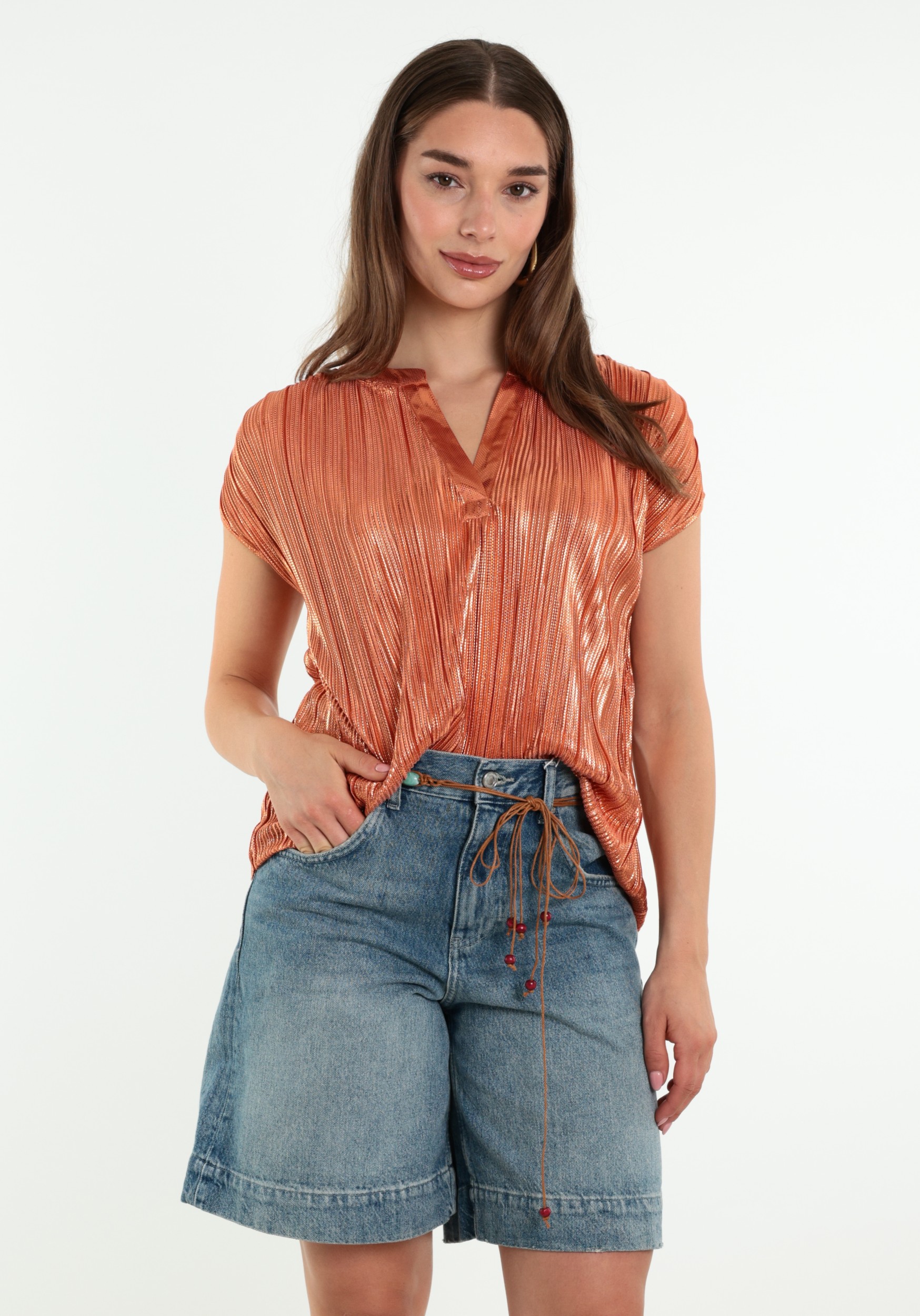 VERO MODA Top Kuvi 10348247 Oranje
