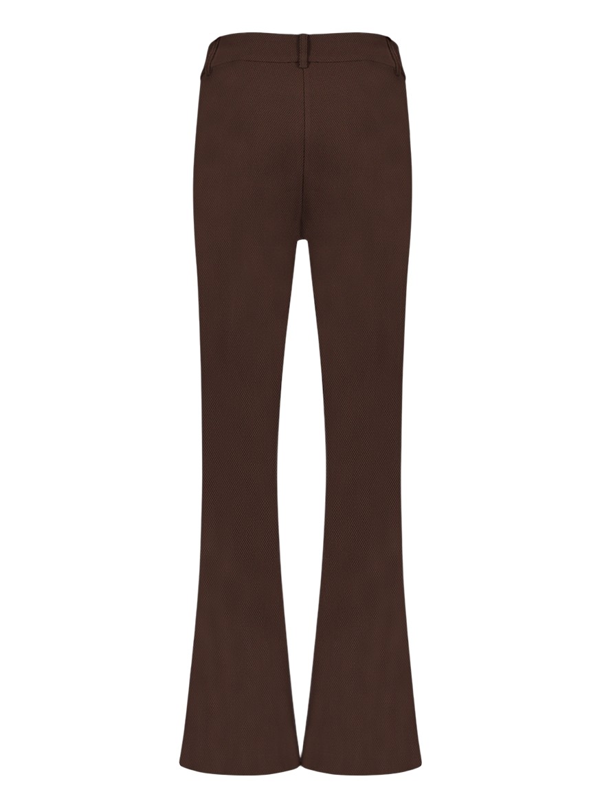 Geisha Broek comfy 61587-21 Donker bruin