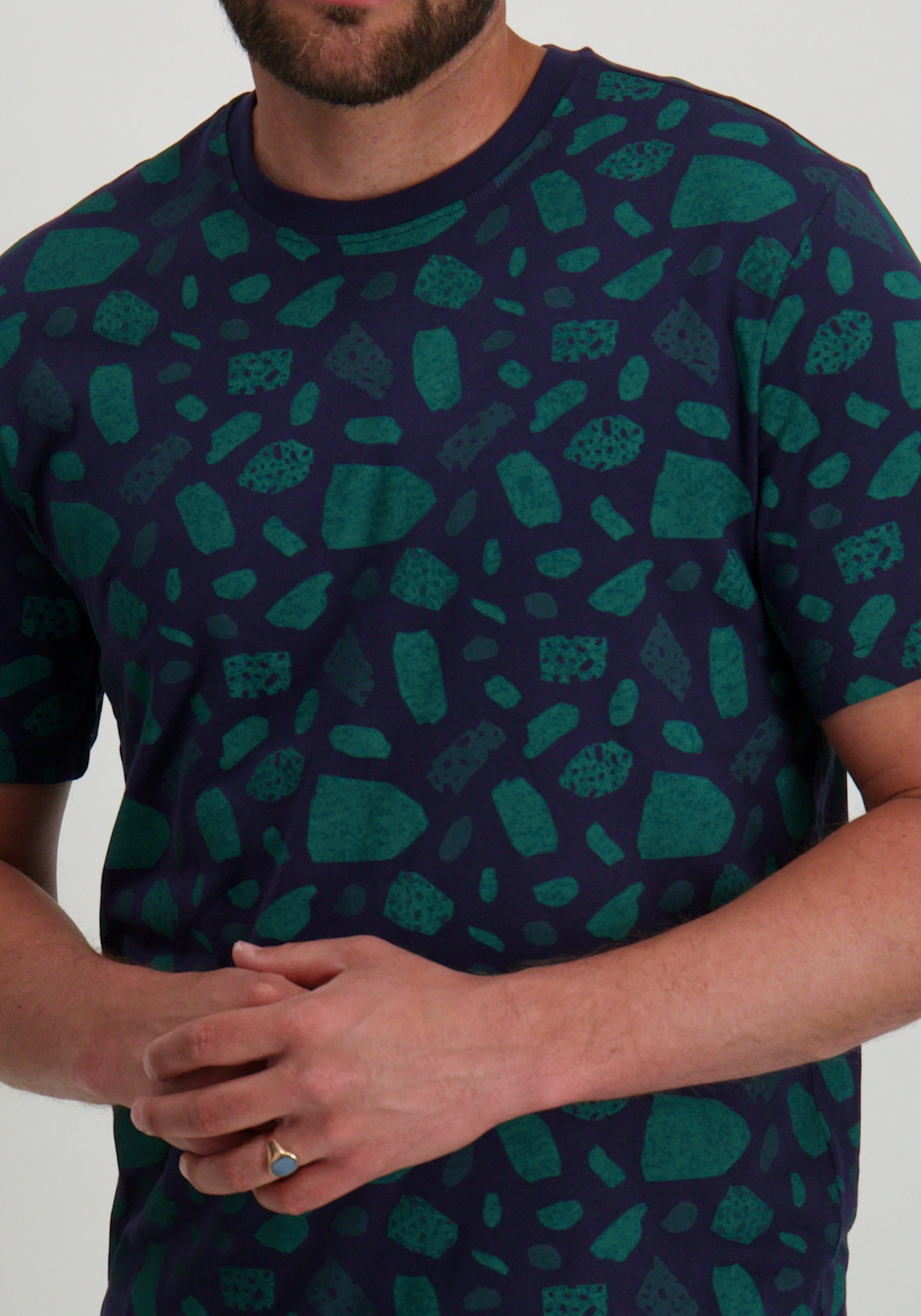 ONLY & SONS T-shirt Levi 22023392 Donker Blauw