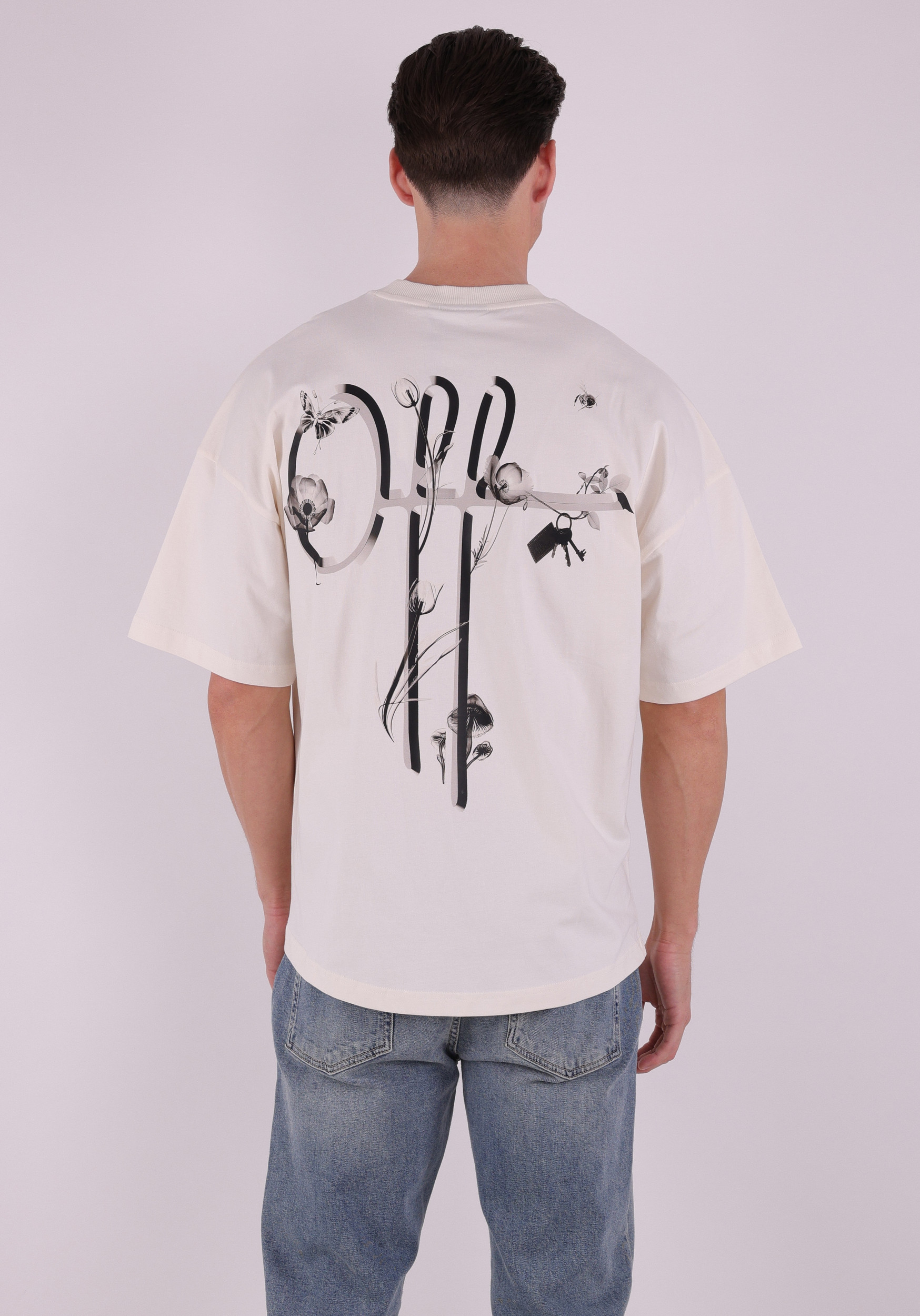 Off The Pitch T-shirt Phantom OTP261033 Ecru