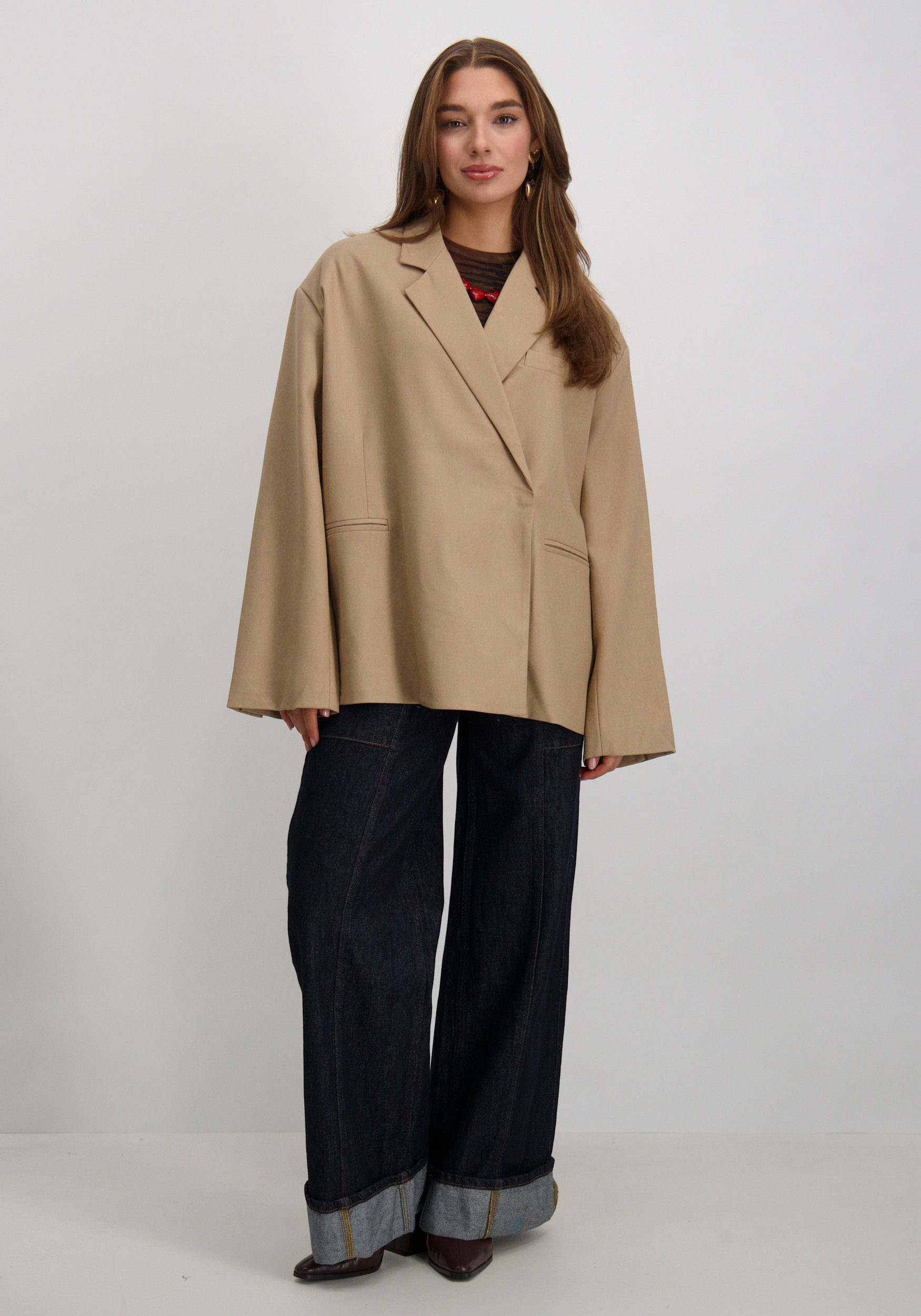 Harper & Yve Blazer Tirza AW25N214 Beige