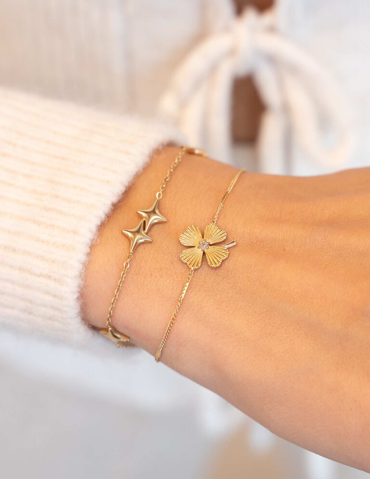 My Jewellery Armband met polestars MJ12067 Goud