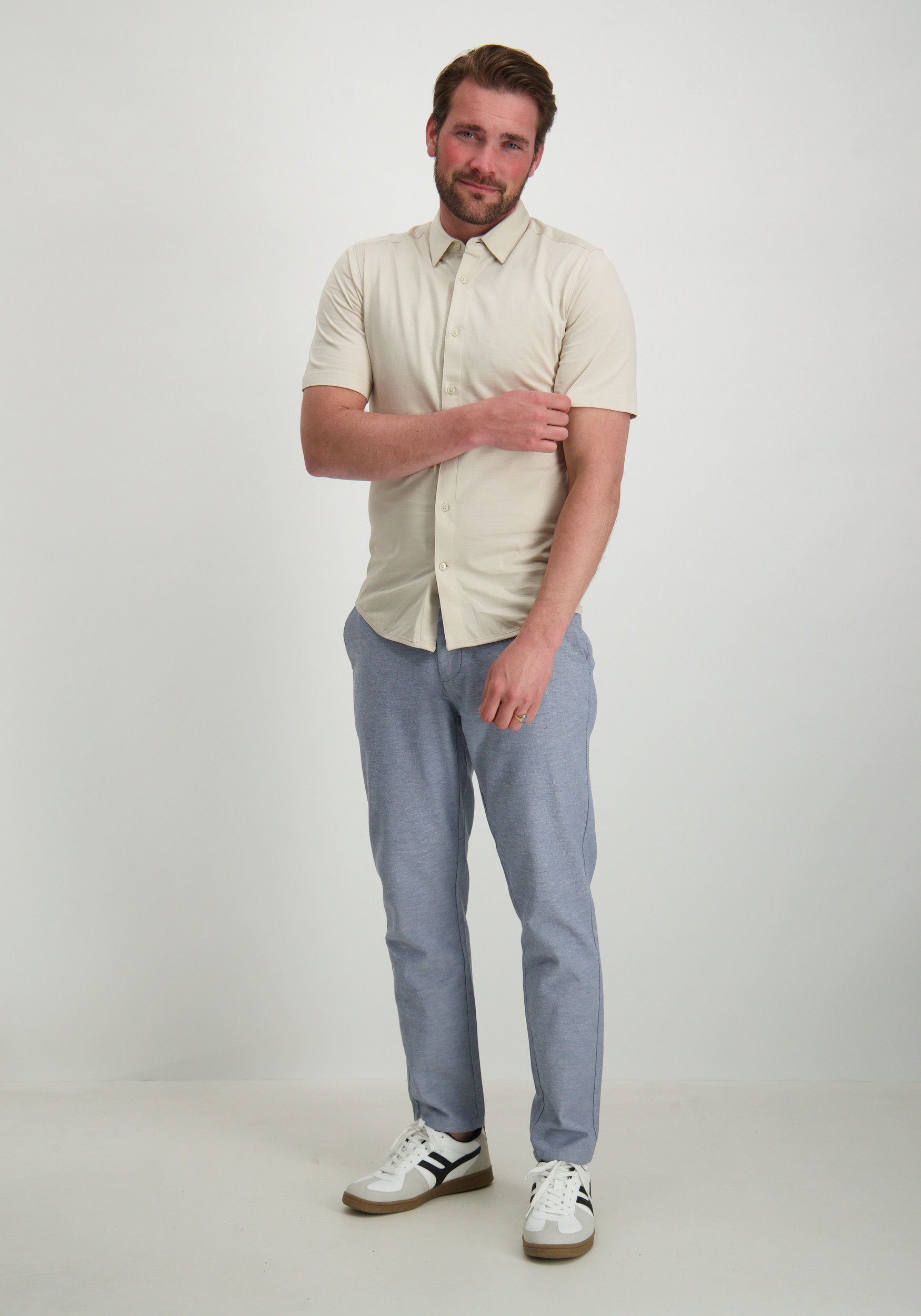 ONLY & SONS Overhemd Robin strech 22031992 Taupe