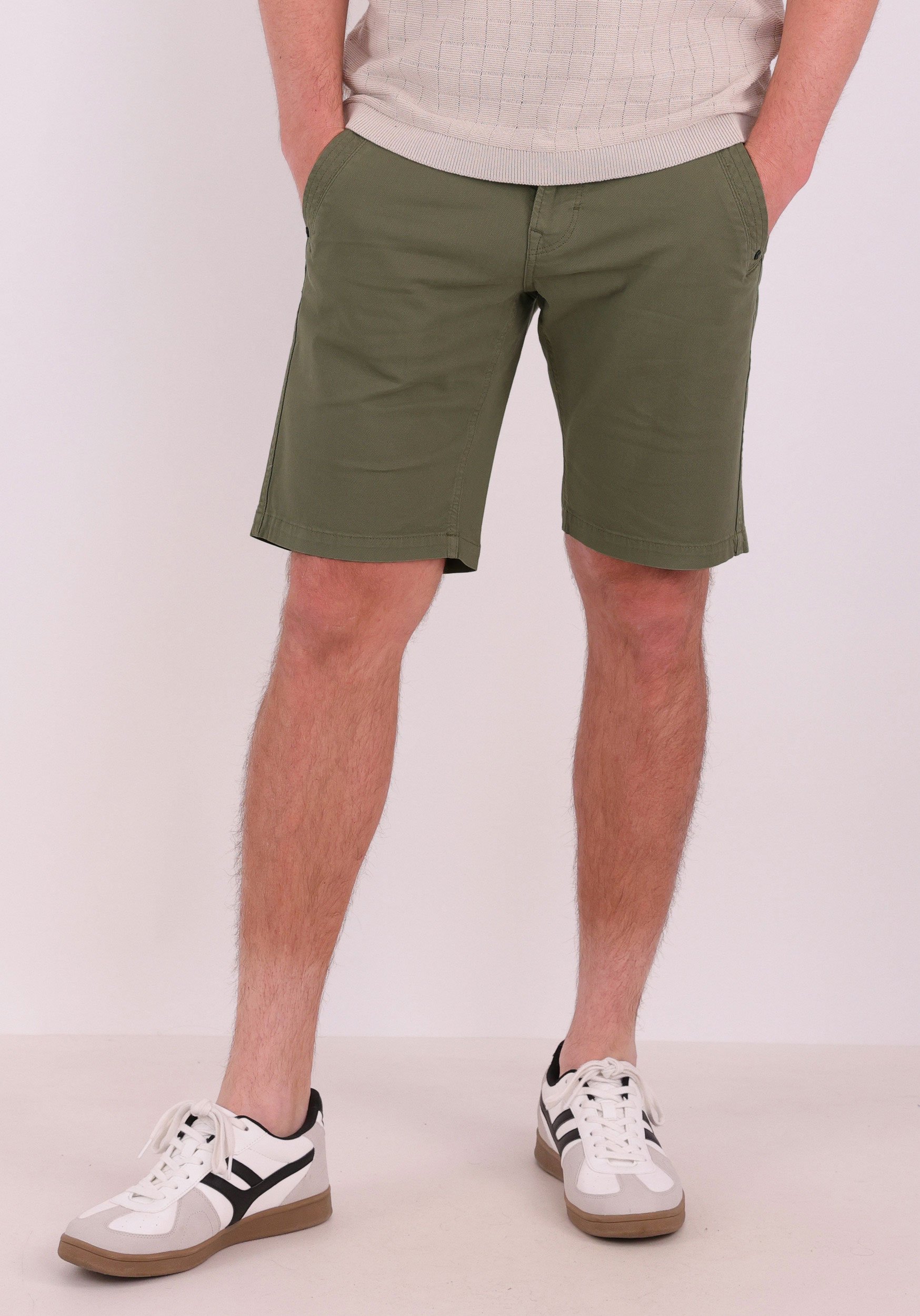 PME Legend Short Spector chino PSH2604687 Midden groen