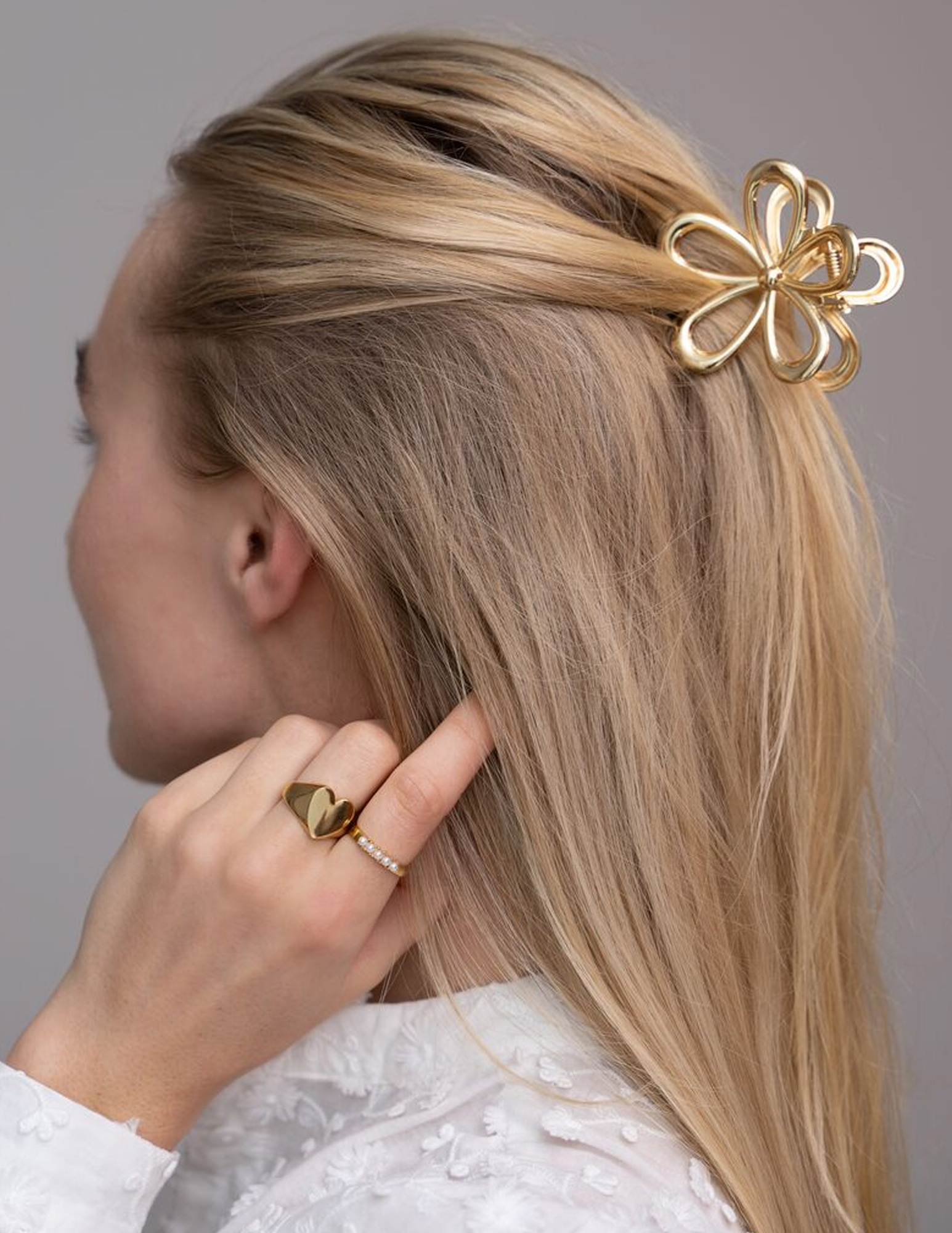 My Jewellery Haarclip Bloem MJ10277 Goud