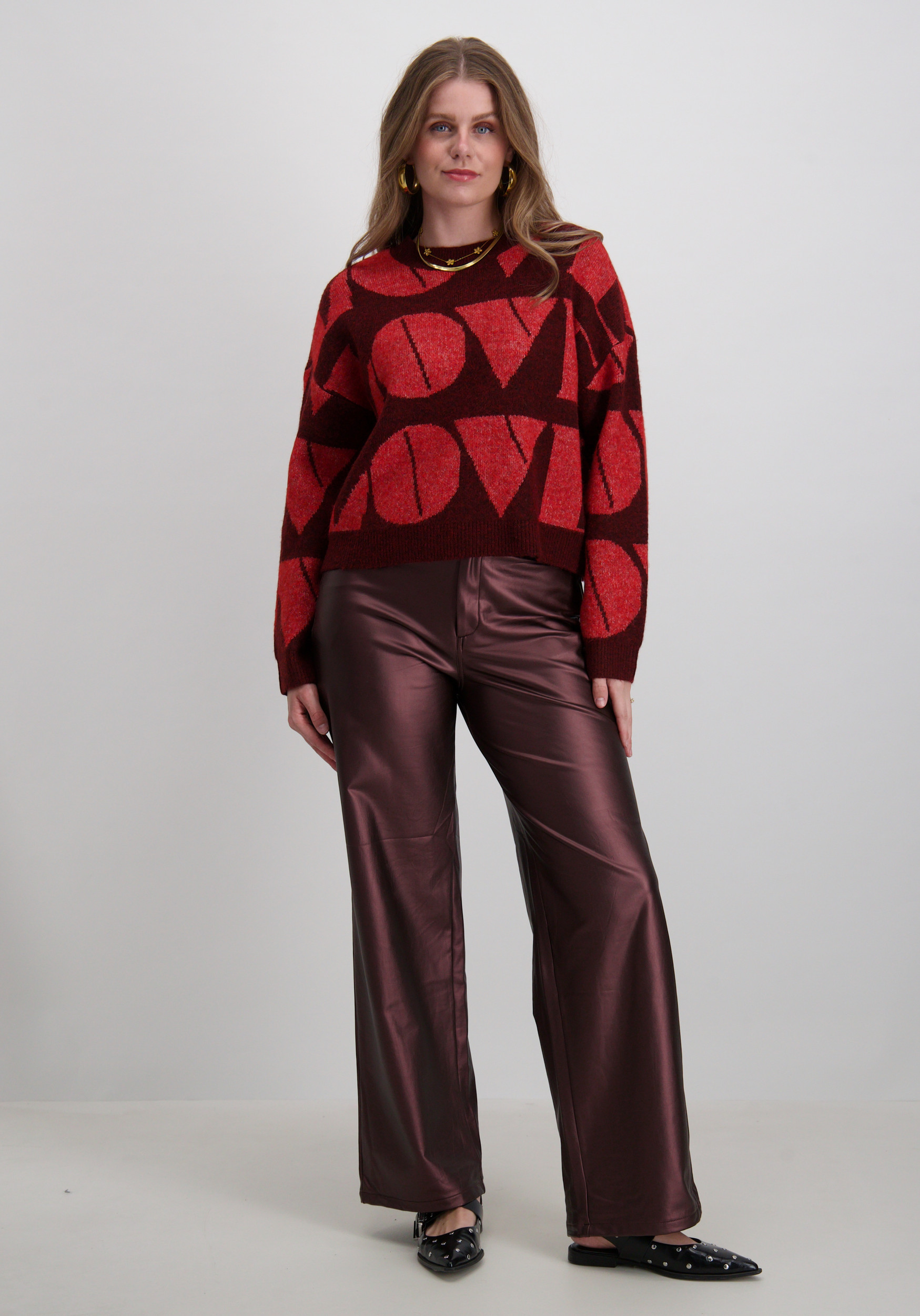 Vero moda Trui Love 10331432 Bordeaux