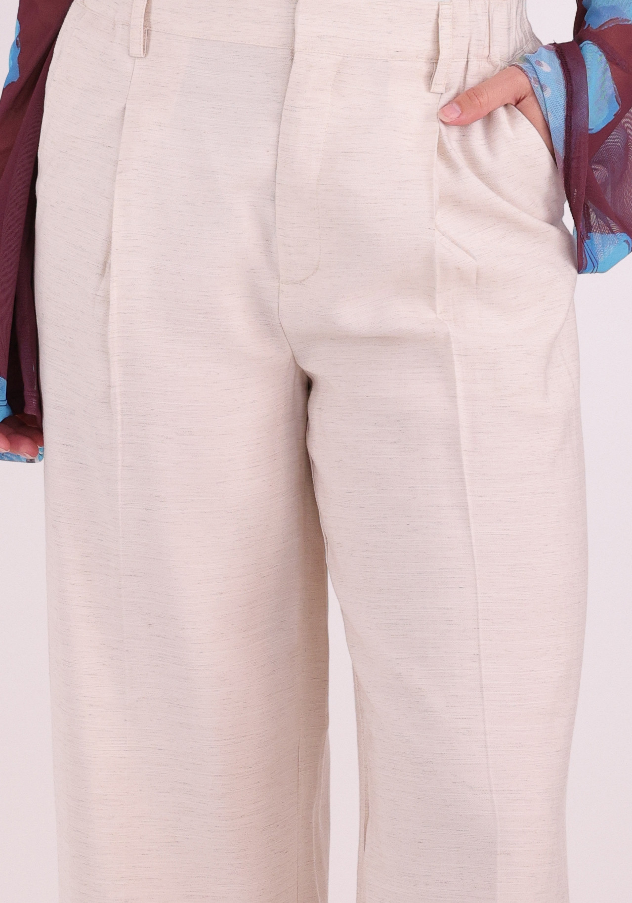 Kaffe Clothing Broek Annetta 10511618 Beige