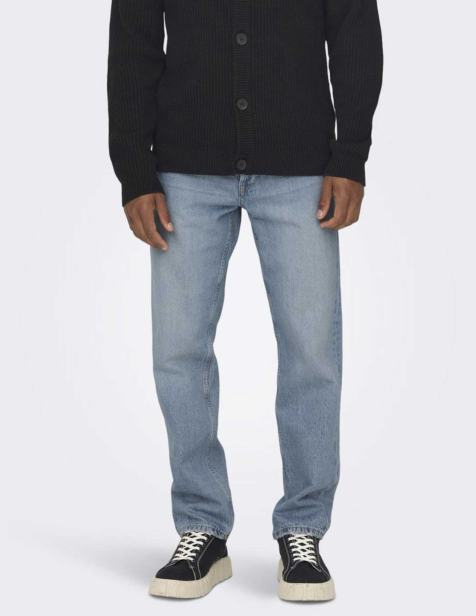 ONLY & SONS Jeans Edge straight 22026986 Licht blauw