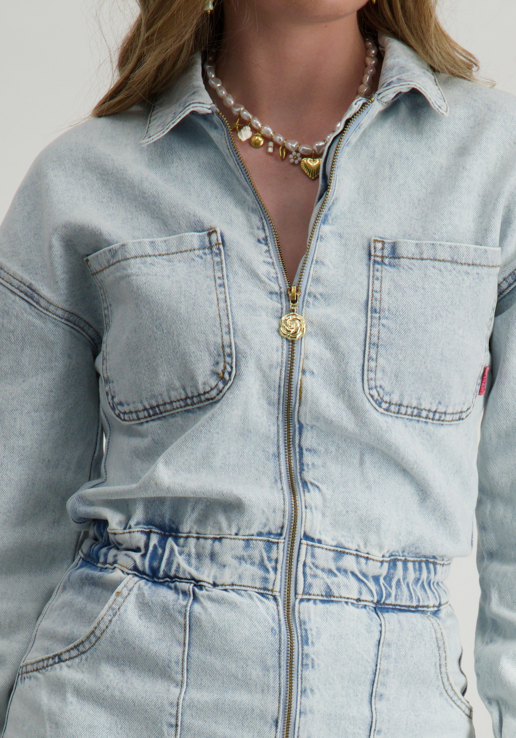 Harper & Yve Jumpsuit Tammy SS25Z700 Blauw