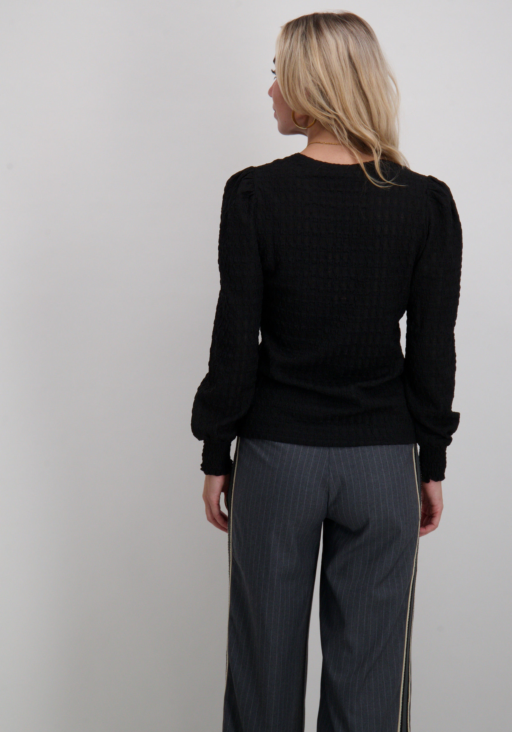 Lofty Manner Top Thyrsa QK203.1 Zwart