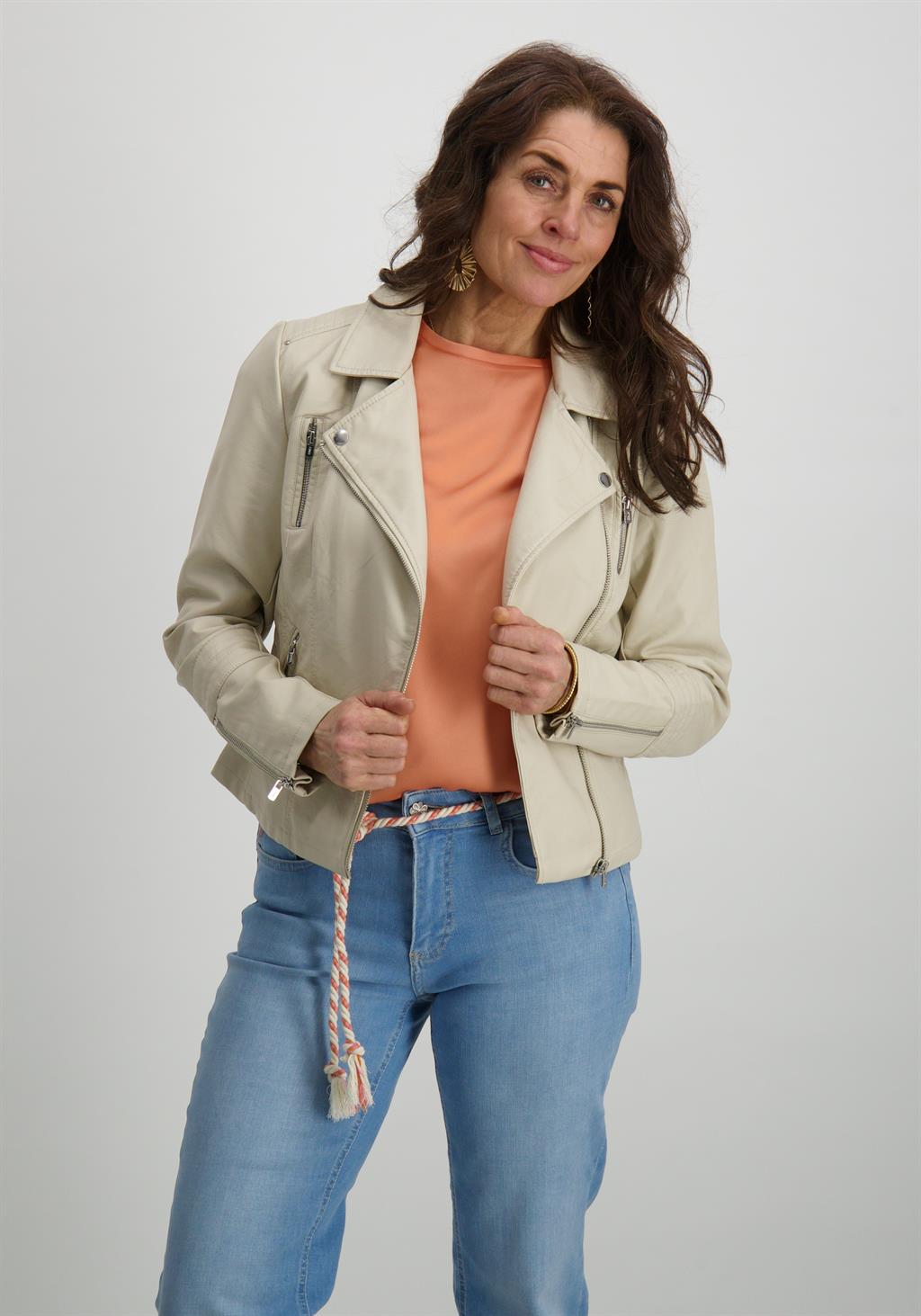 Only Bikerjack Gemma 15153079 Beige