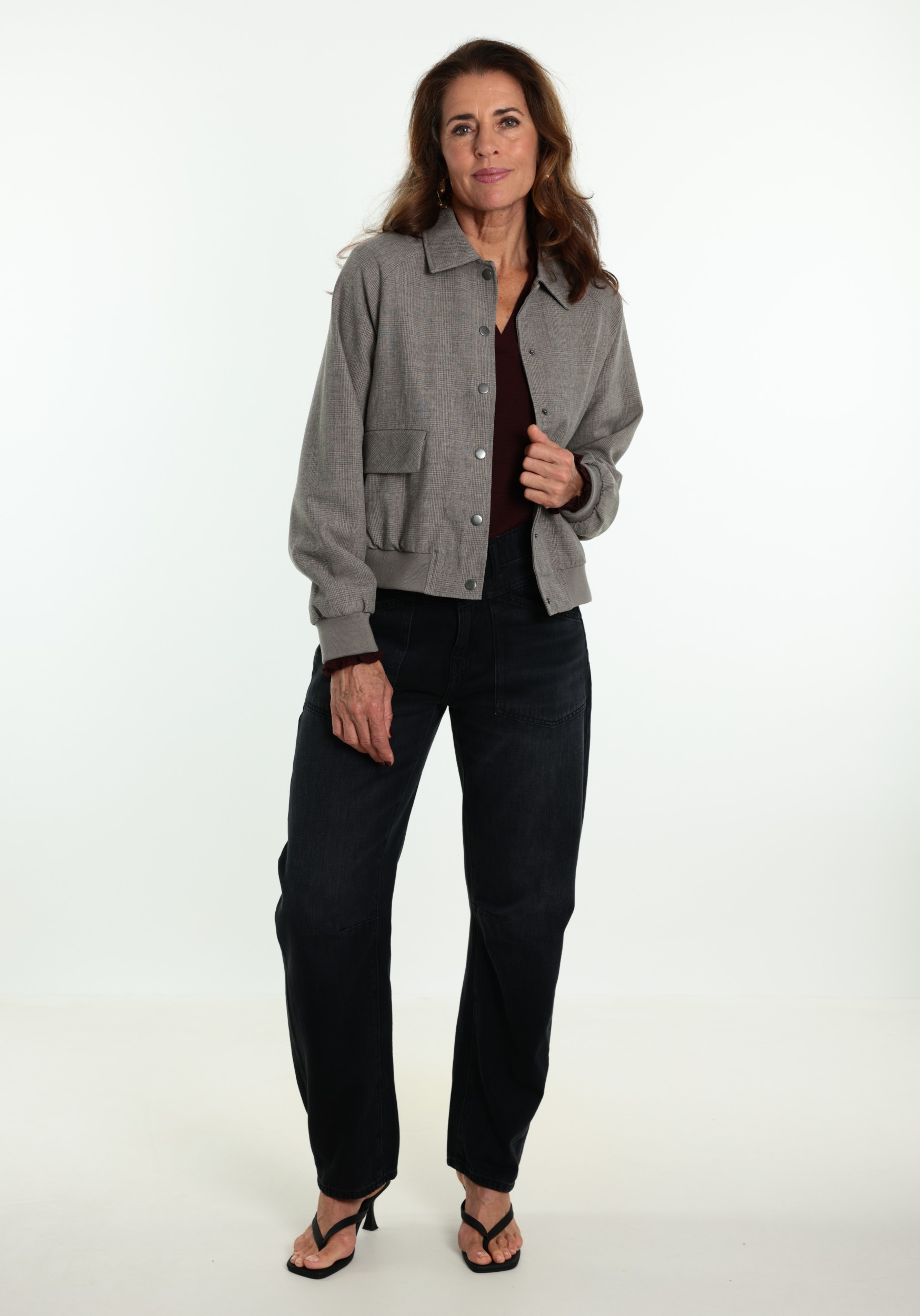 VERO MODA Jacket Bestie 10358051 Grijs