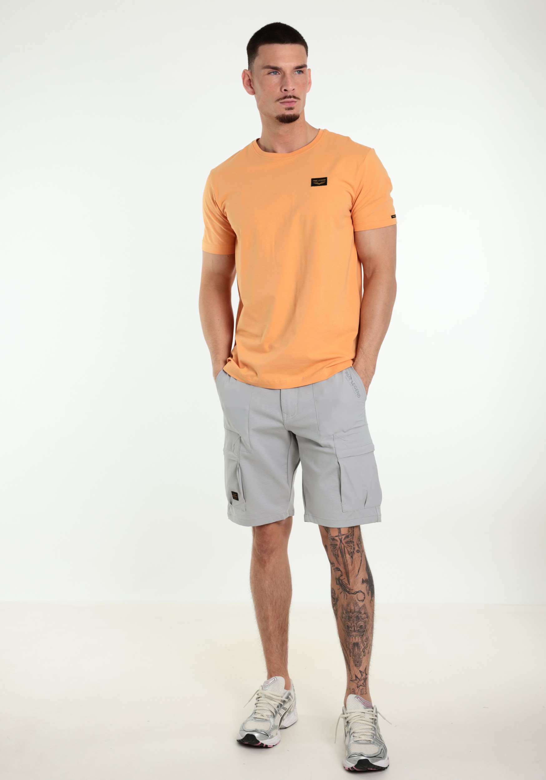PME Legend T-shirt American classic PTSS2604599 Oranje