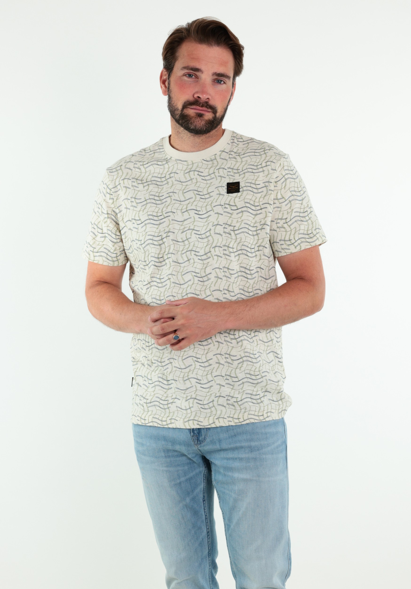 PME Legend T-shirt PTSS2606557 Ecru