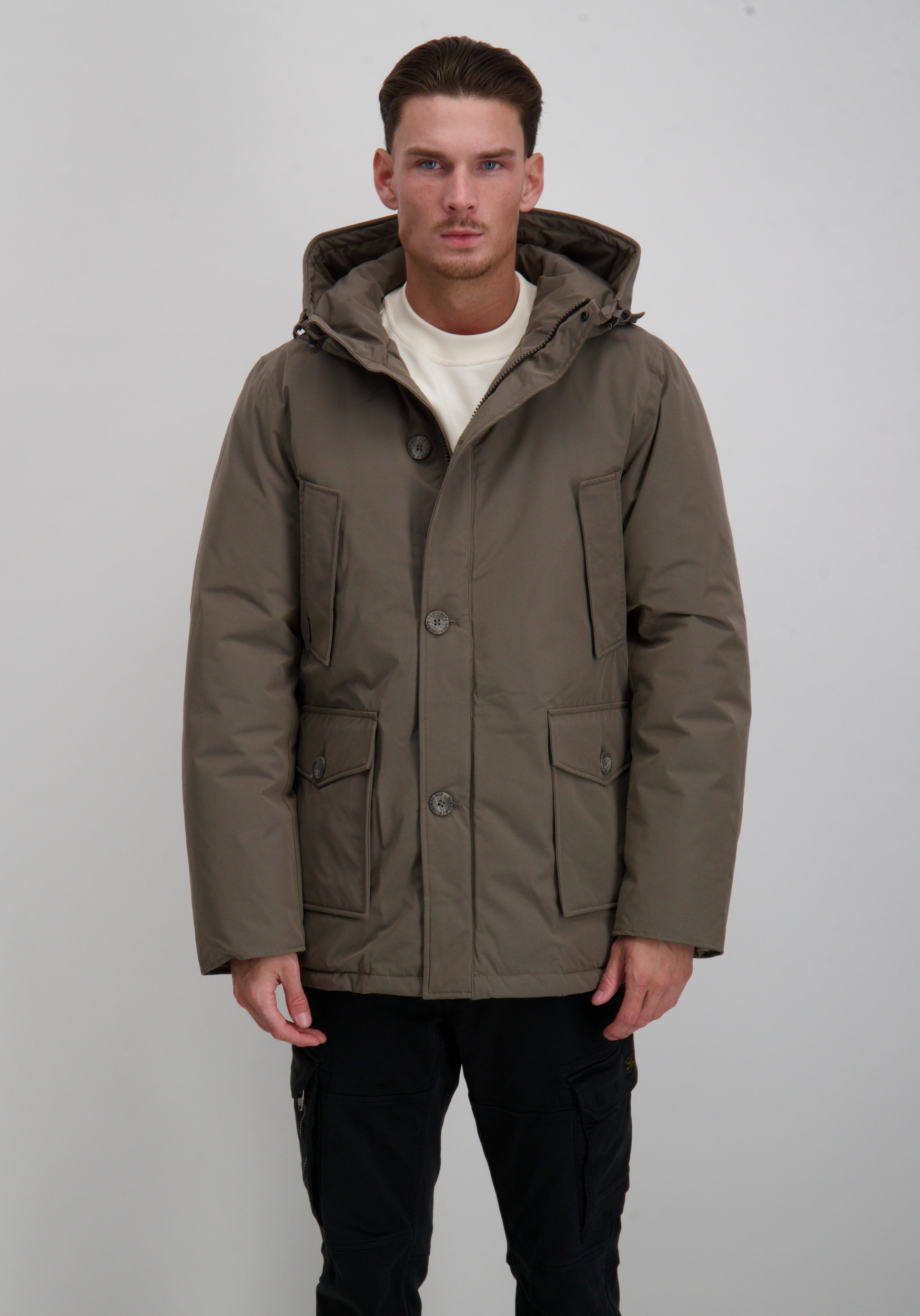 AIRFORCE Parka classic HRM1148 Donker beige