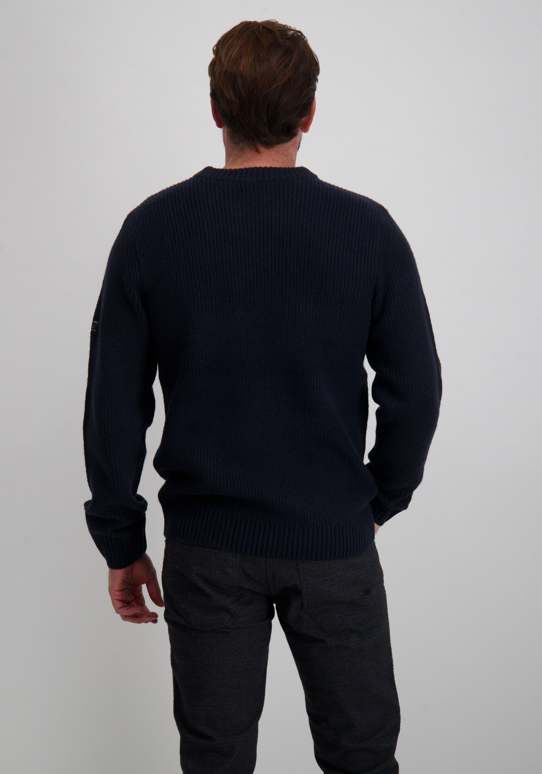 Petrol Trui M-3050-KWR152 Donker blauw