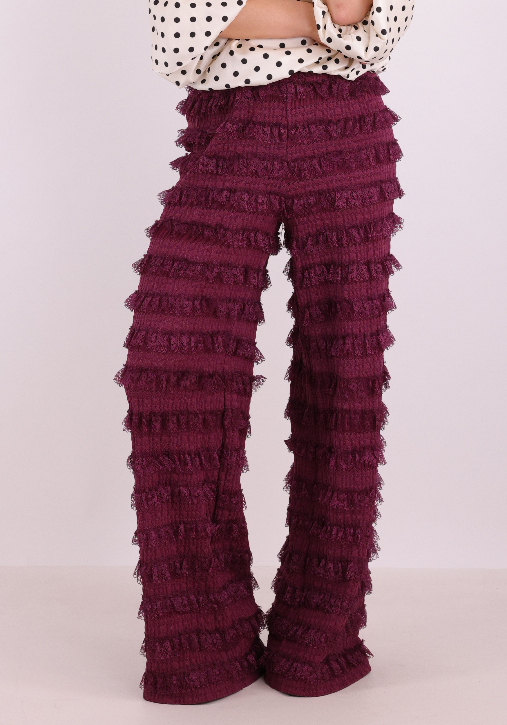 Harper & Yve Broek Lo HS6P106 Paars