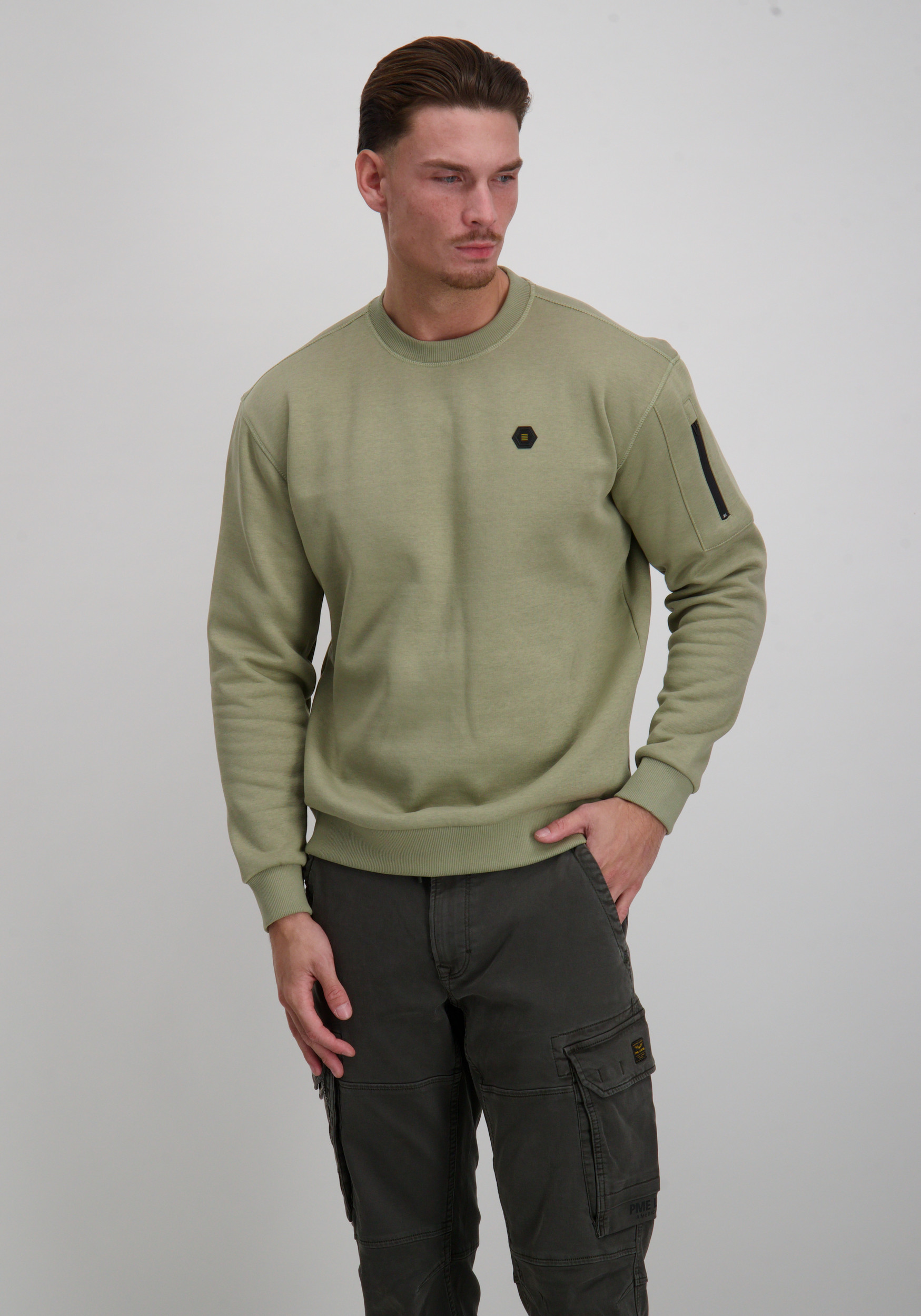 No Excess Sweater 29130857 Licht groen