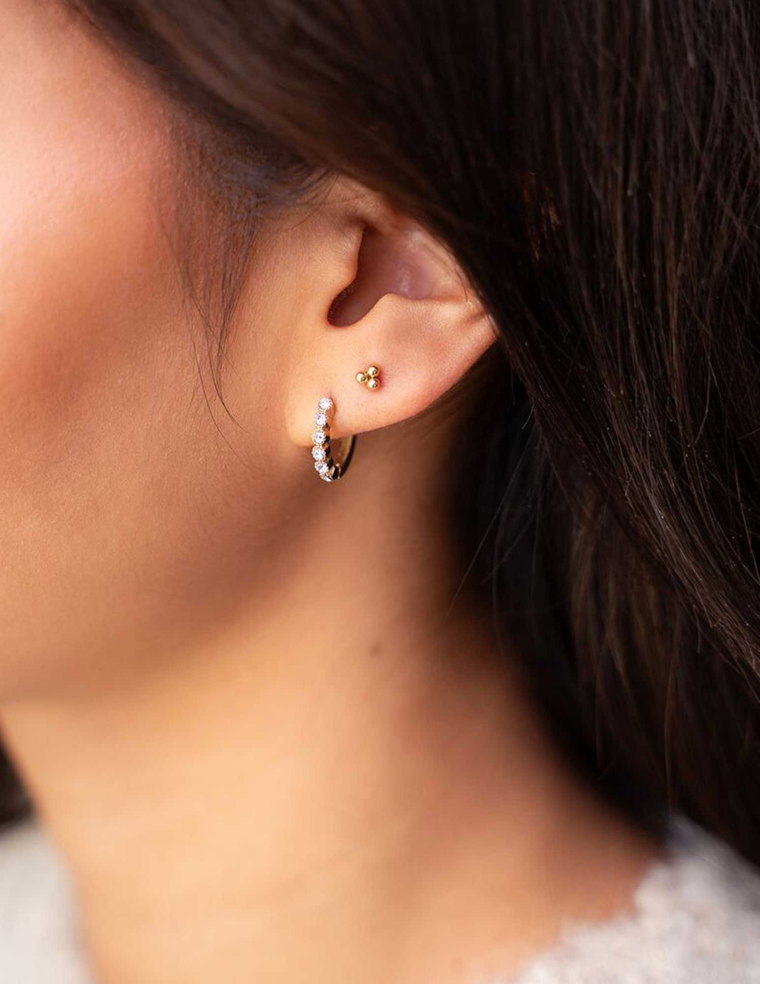 My Jewellery Studs 3 dots MJ09489 Goud