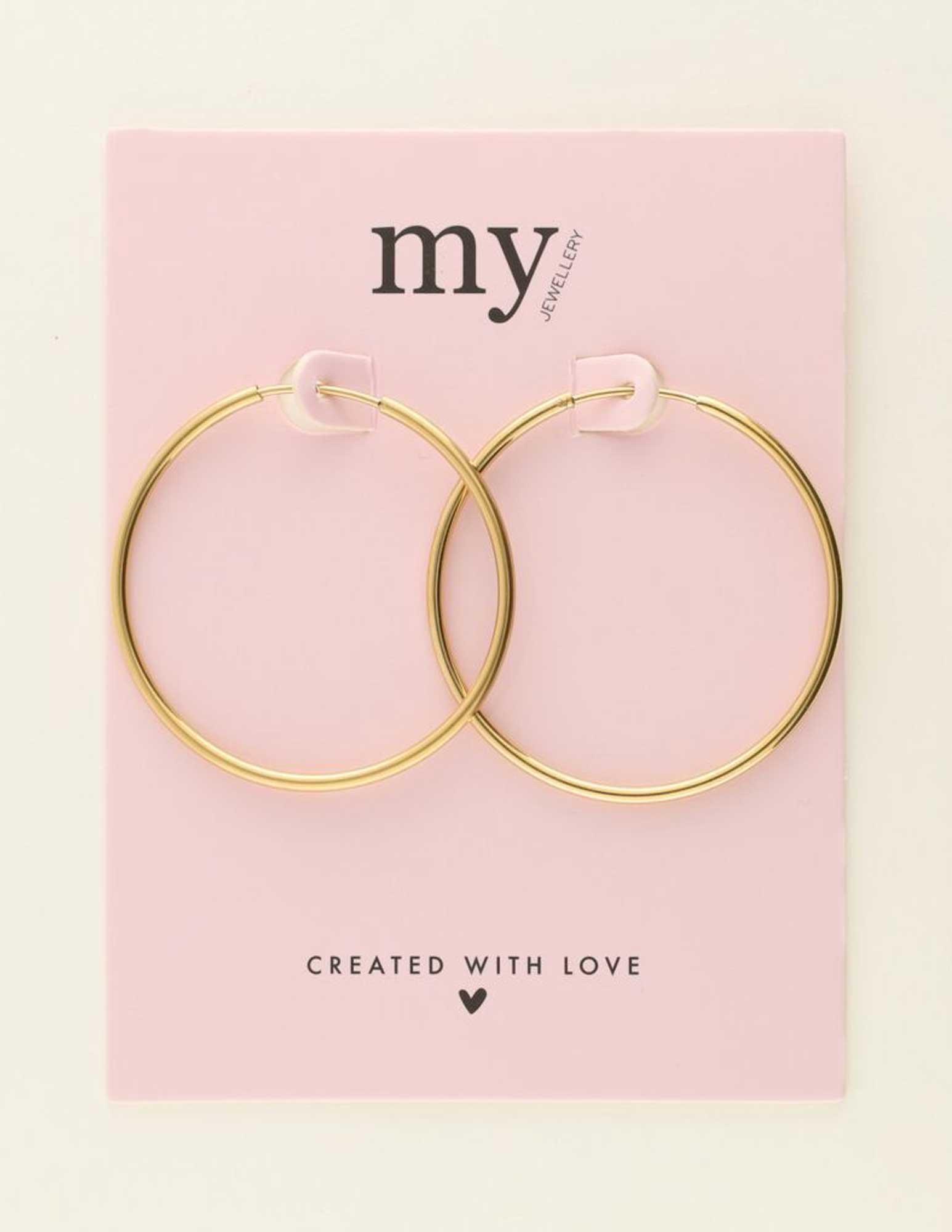 My Jewellery Oooringen basic groot MJ08594 Goud