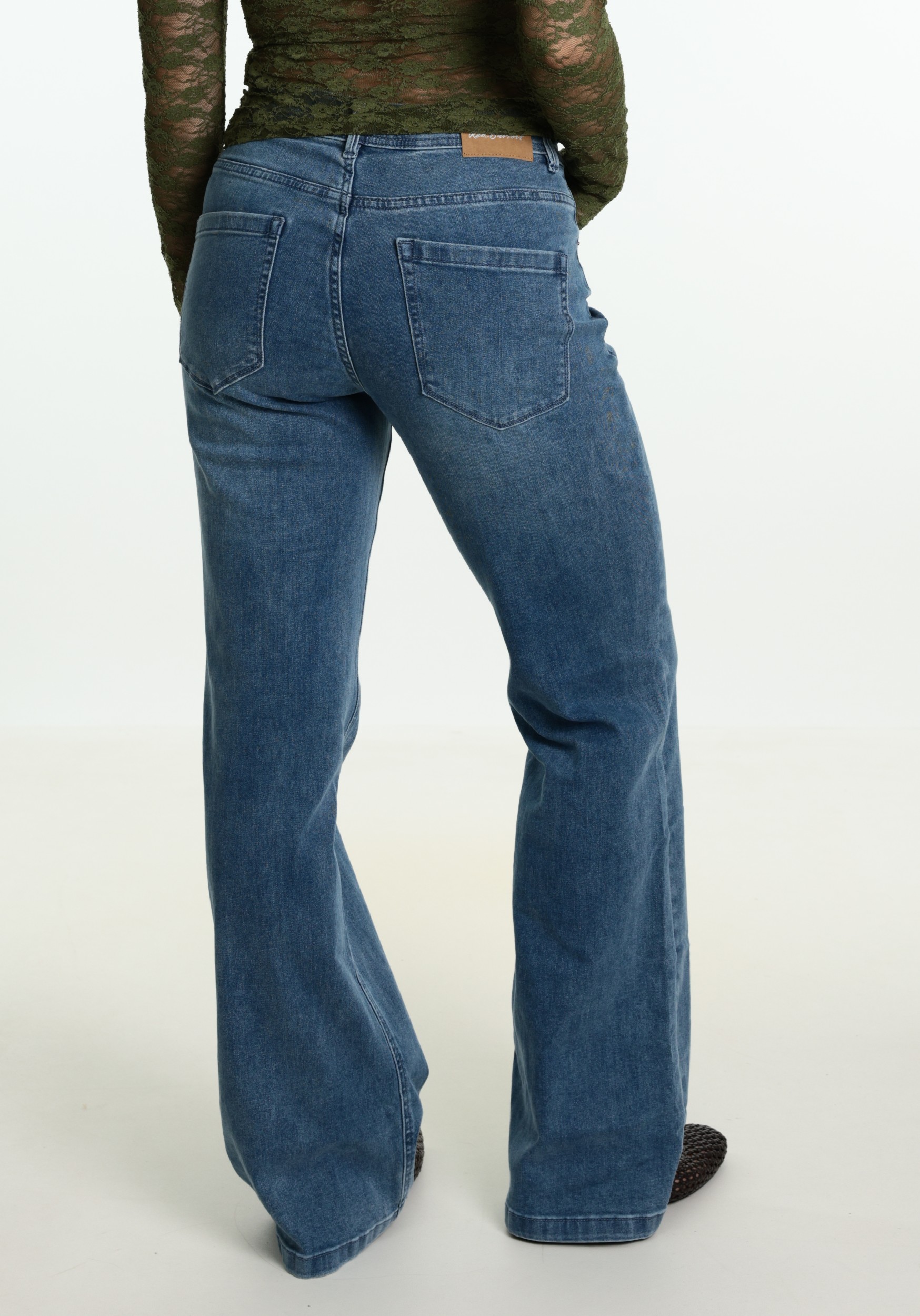 Red Button Jeans Colette stone used SRB4334A SS25 Blauw