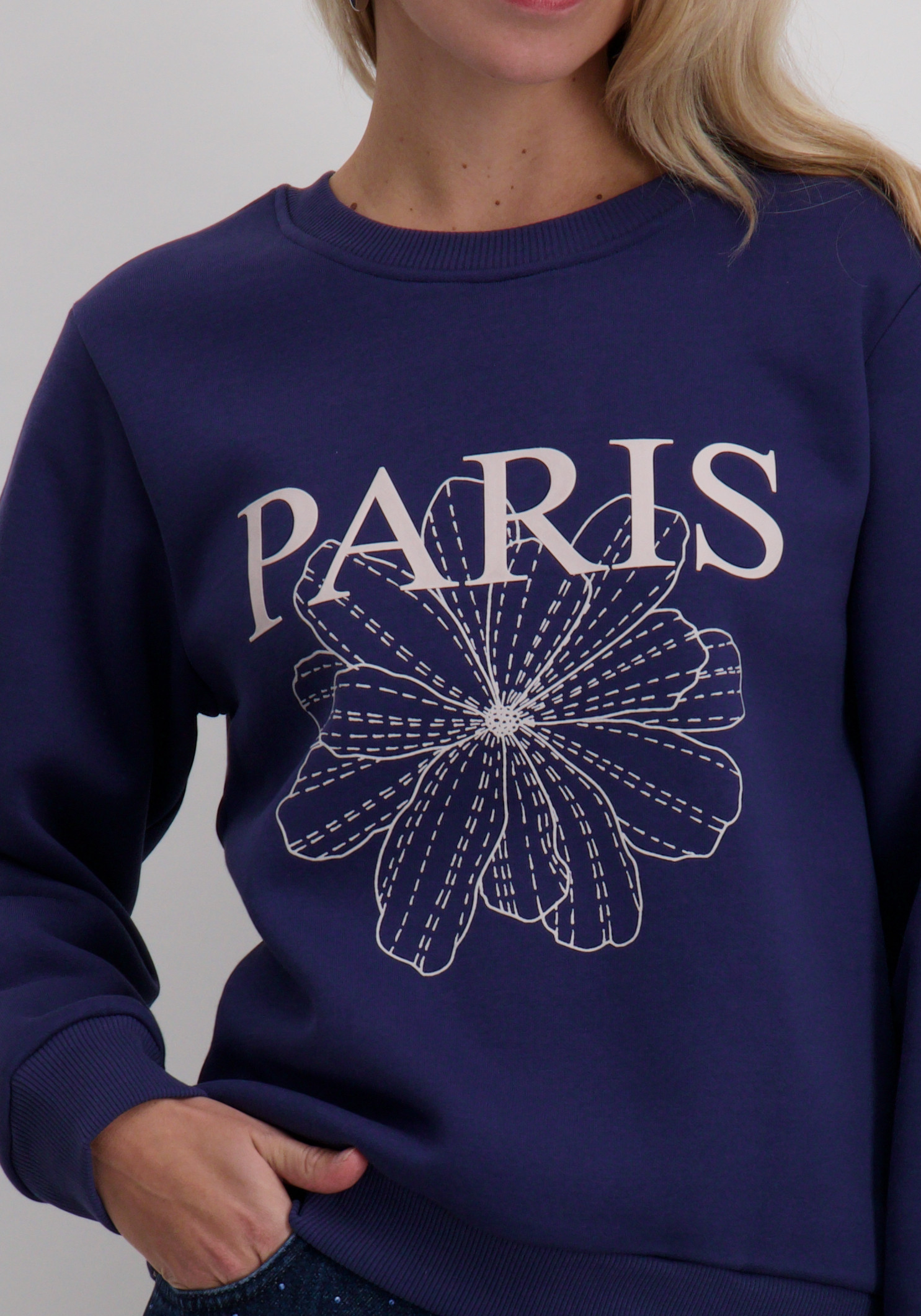 FREE|QUENT Sweater Kalela 207089 Blauw