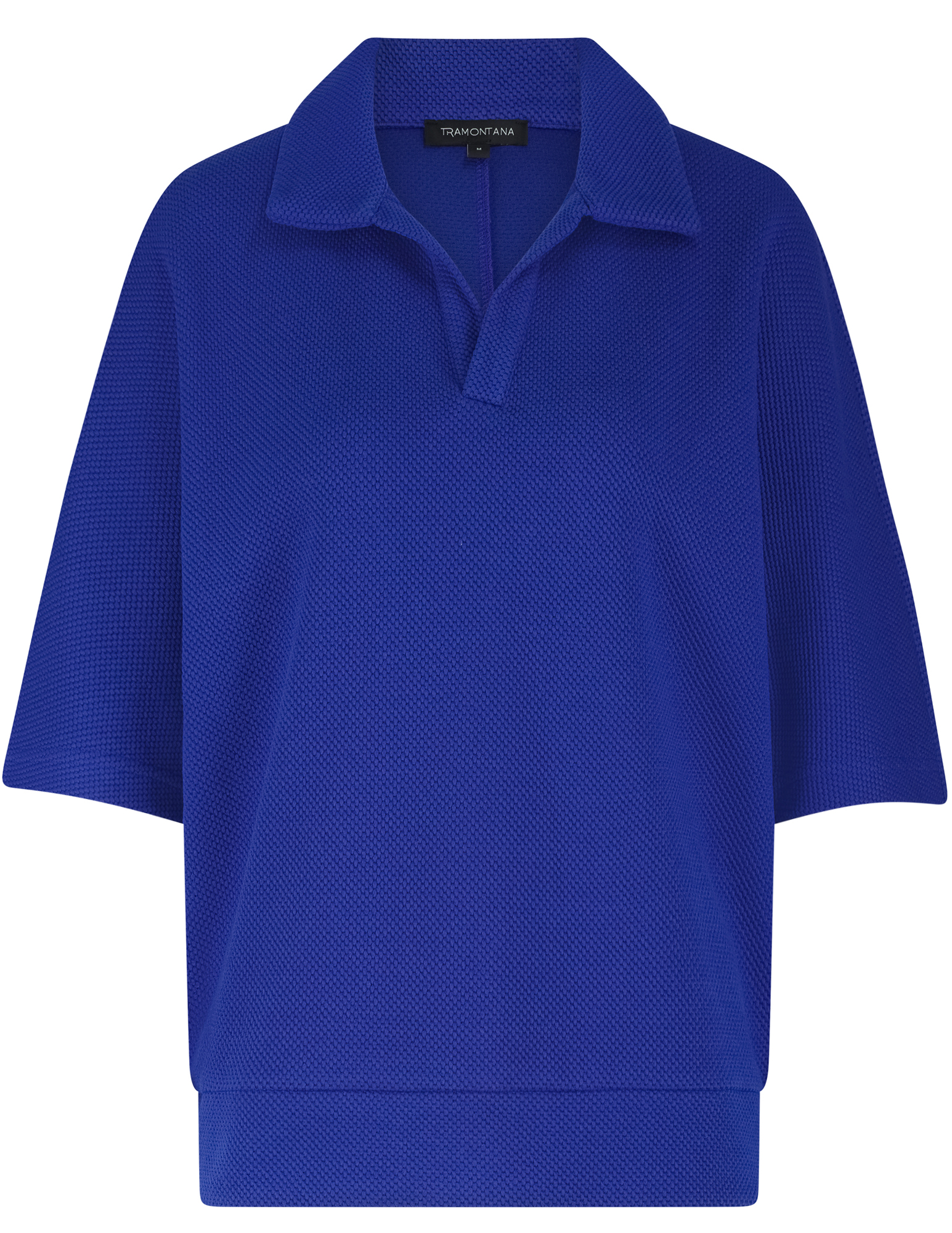 Tramontana Polo Collar top E01-19-401 Blauw