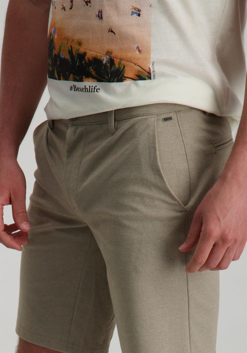 ONLY & SONS Korte broek Mark 22028247 Taupe