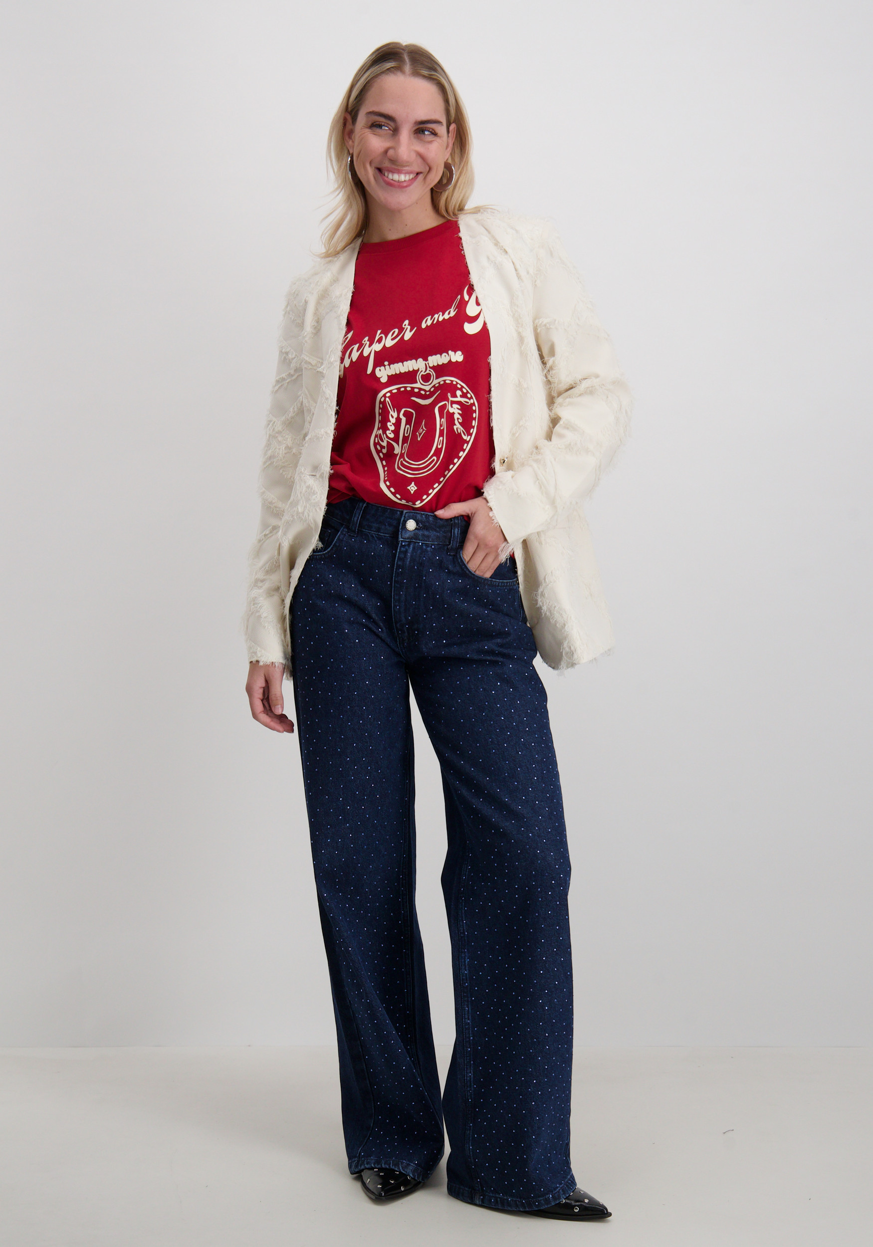 Harper & Yve Jeans Mayra DW25D113 Donker blauw