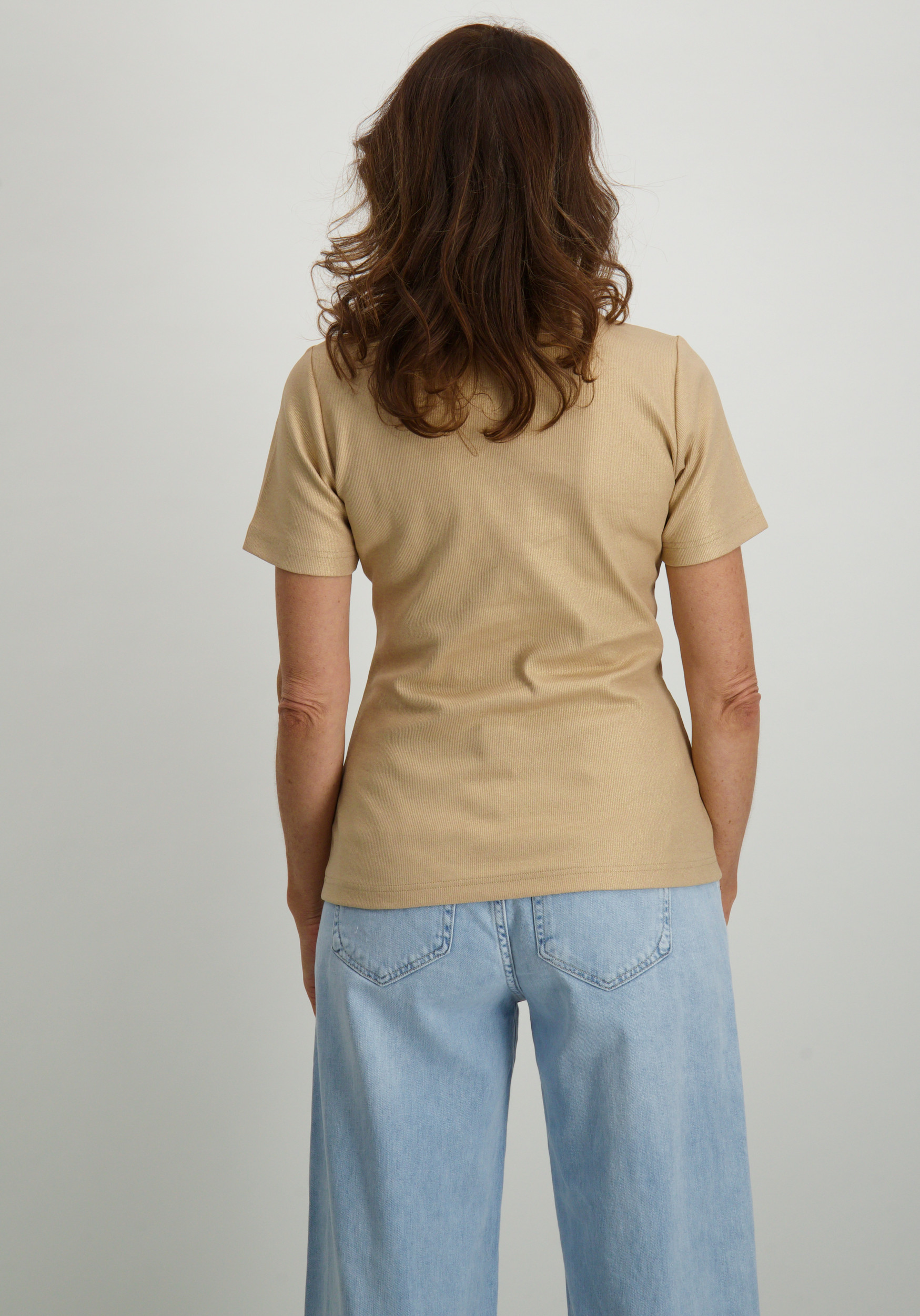 Tramontana T-shirt Coated rib Q07-16-401 Goud