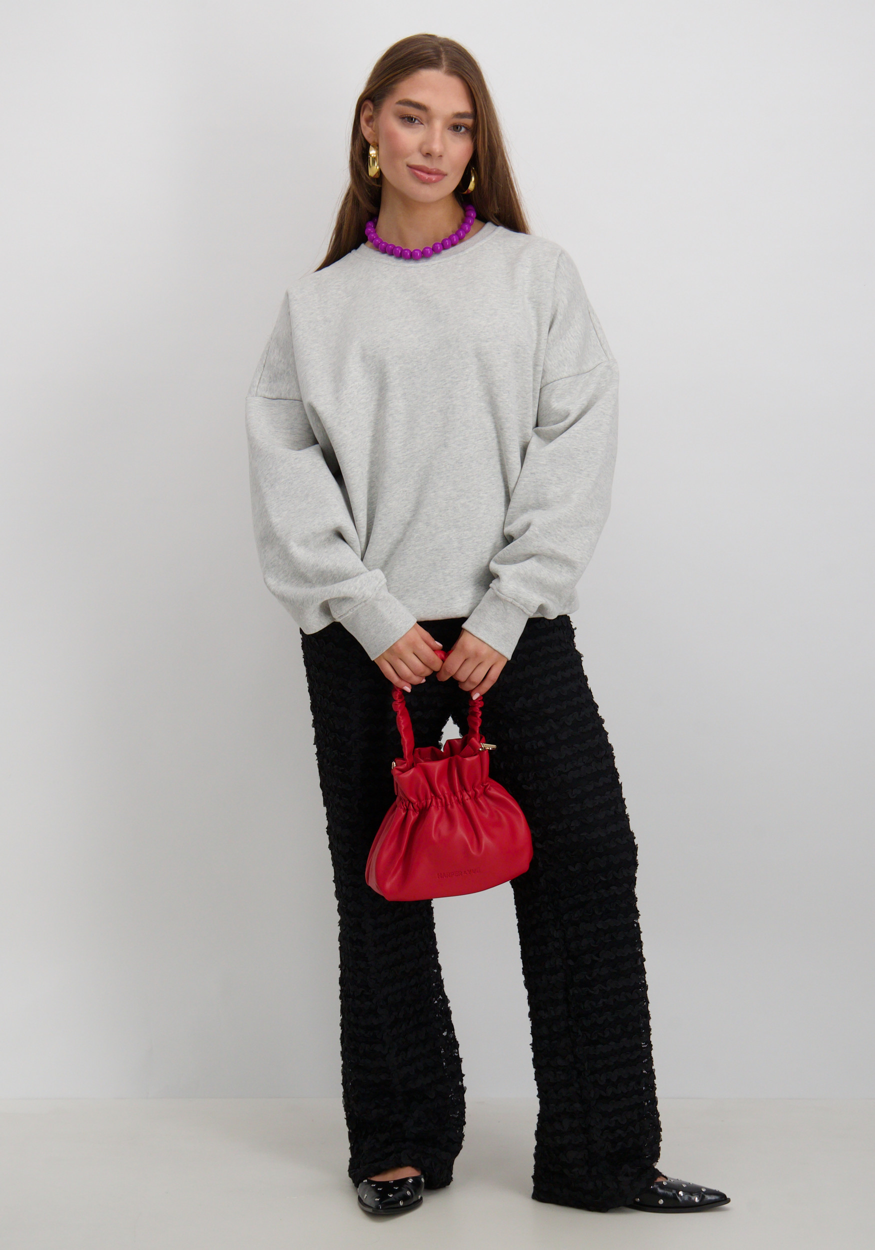 Amaya Amsterdam Broek Glace Zwart