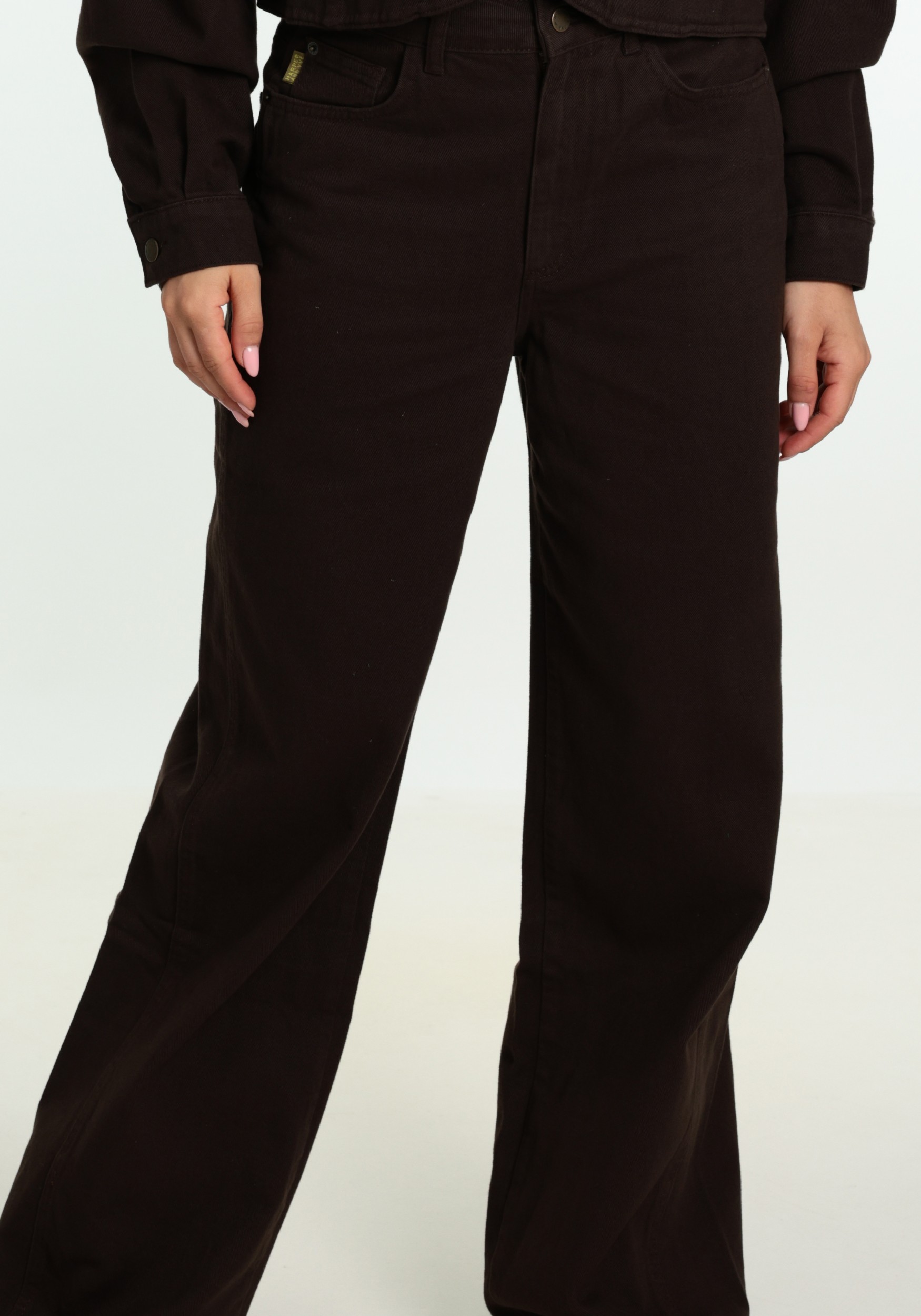 Harper & Yve Jeans Mayra AW6D101 Donker bruin