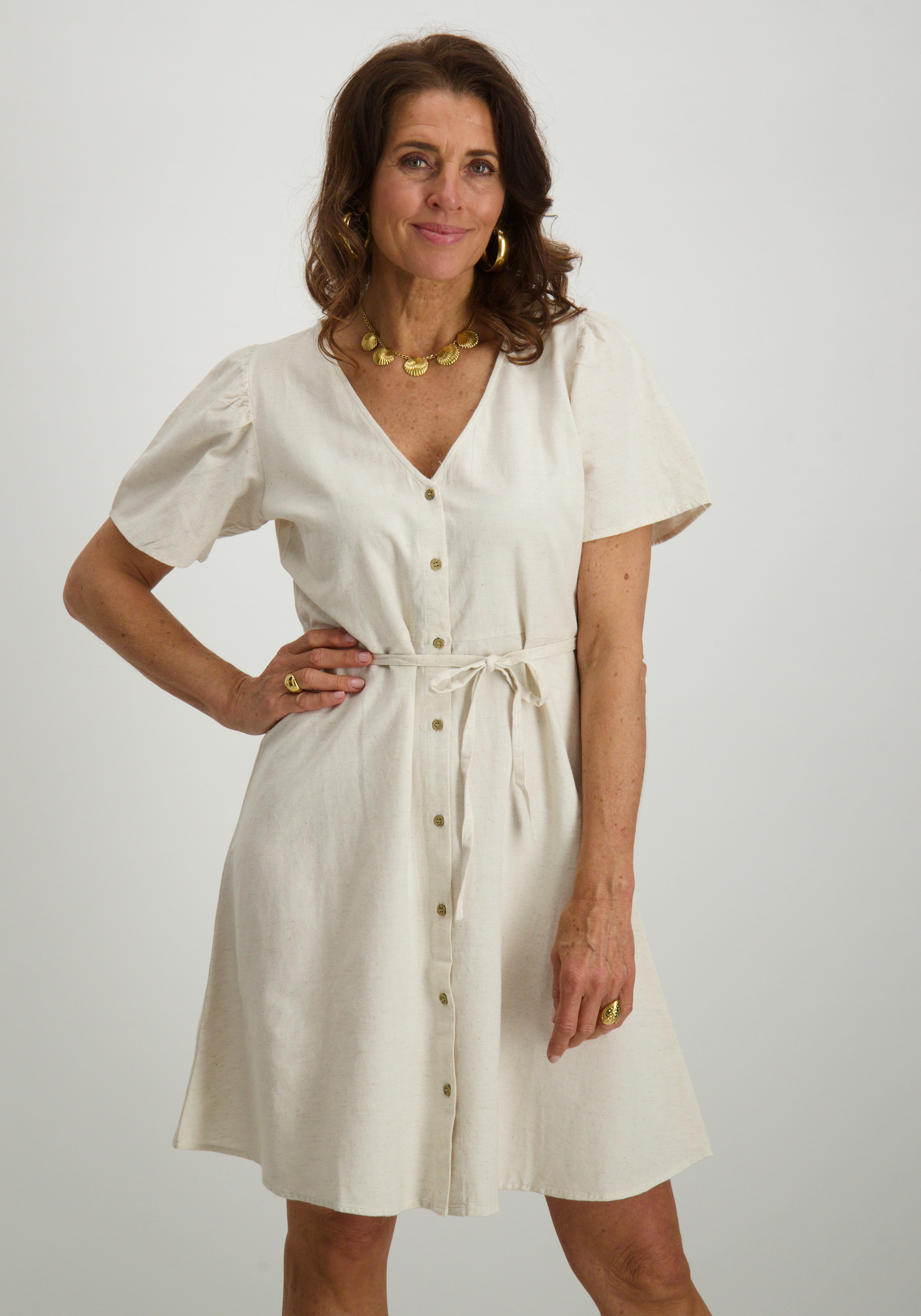 Only Jurk Vita 15317914 Beige