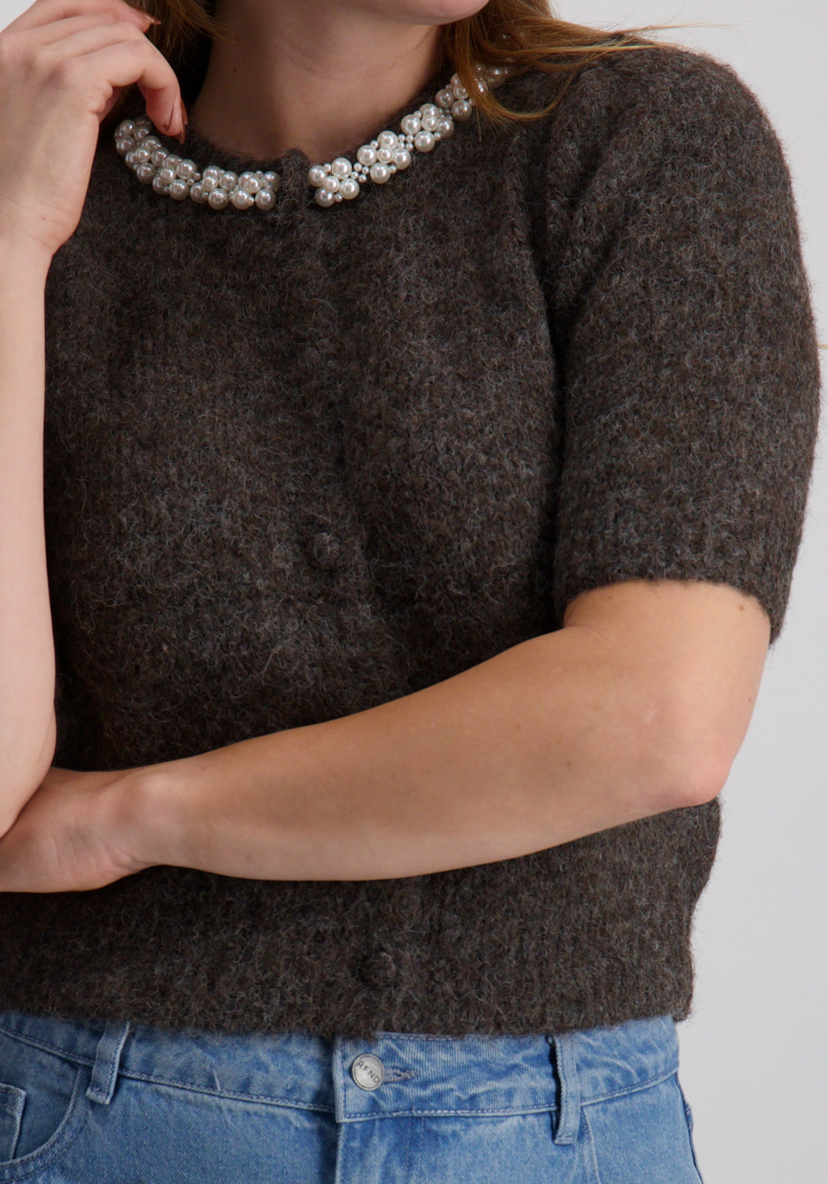 Vero moda Vest Ocean 10334965 Bruin