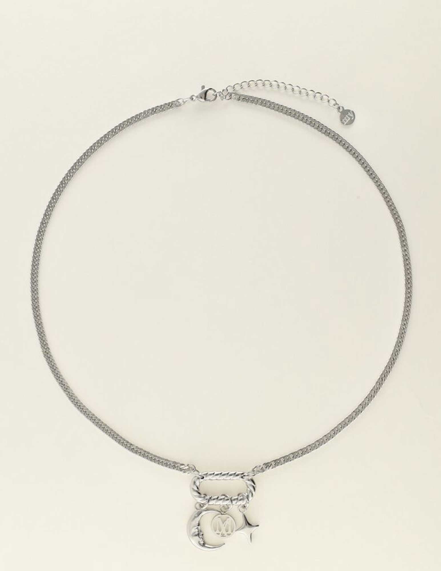 My Jewellery Mystic ketting met kleine bedels MJ09426 Zilver