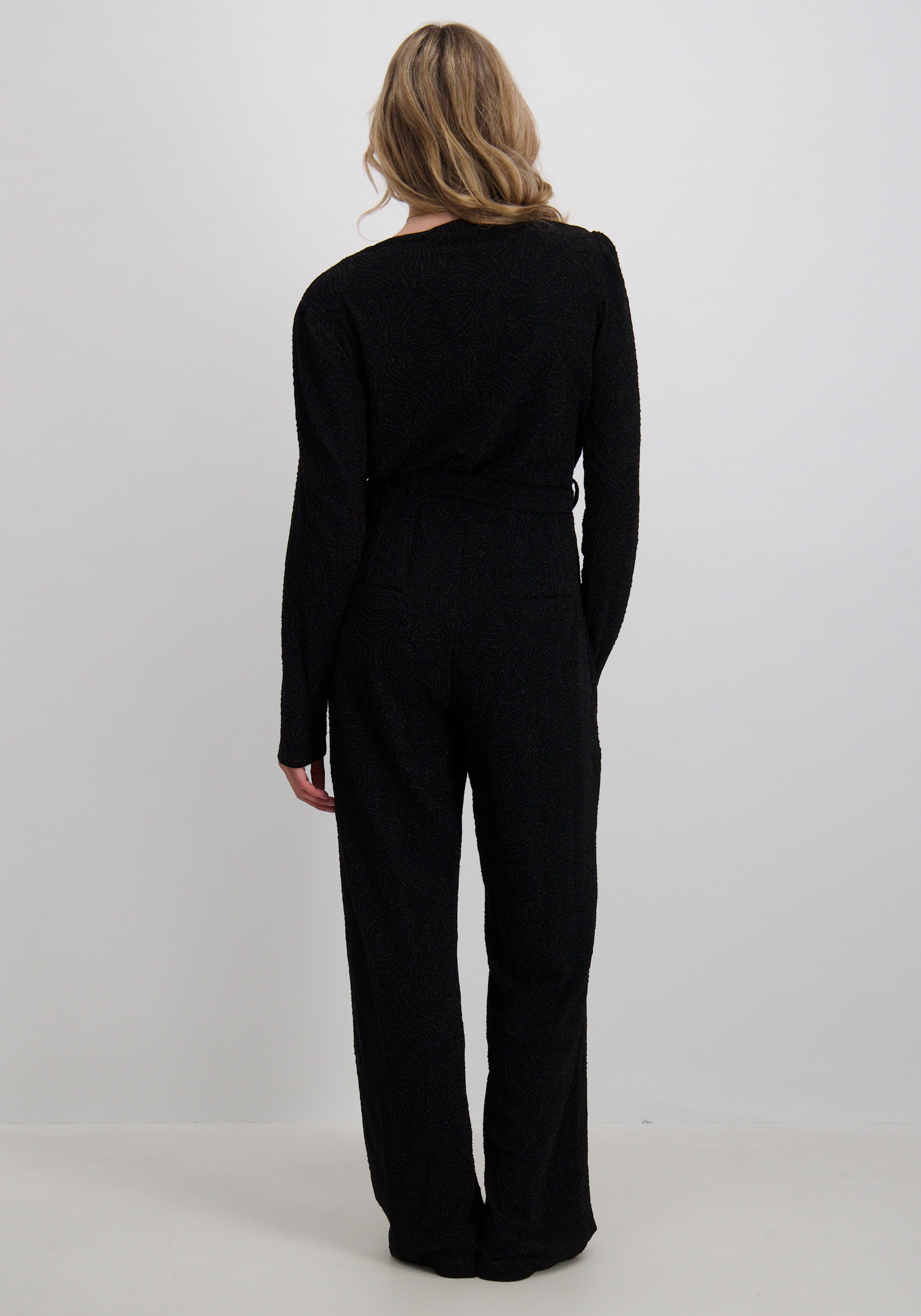 Lofty Manner Jumpsuit Mavis QK405 Zwart