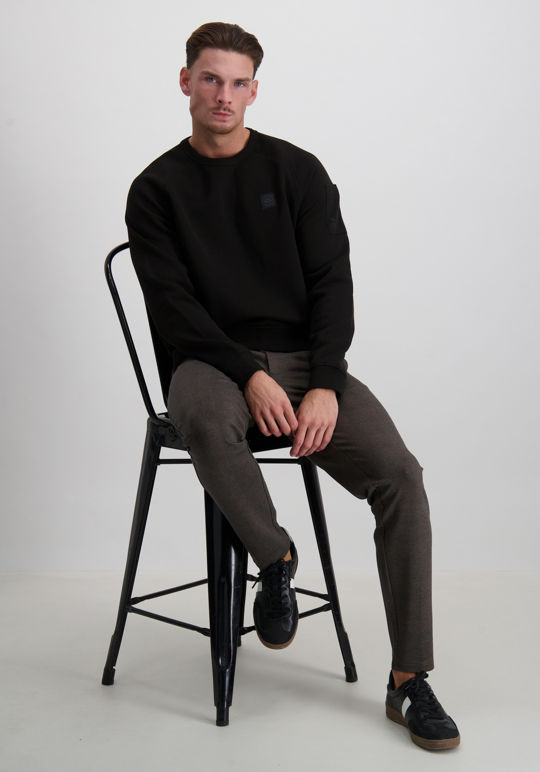 PME Legend Sweater PSW2509453 Zwart