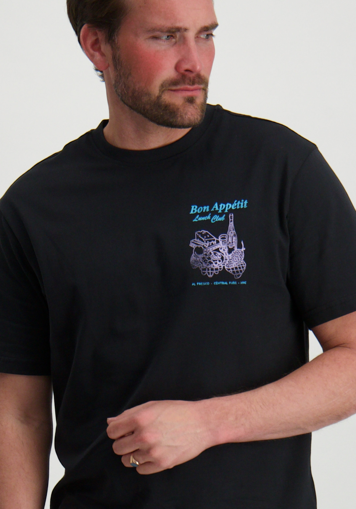 ONLY & SONS T-shirt Bistro 22033630 Zwart