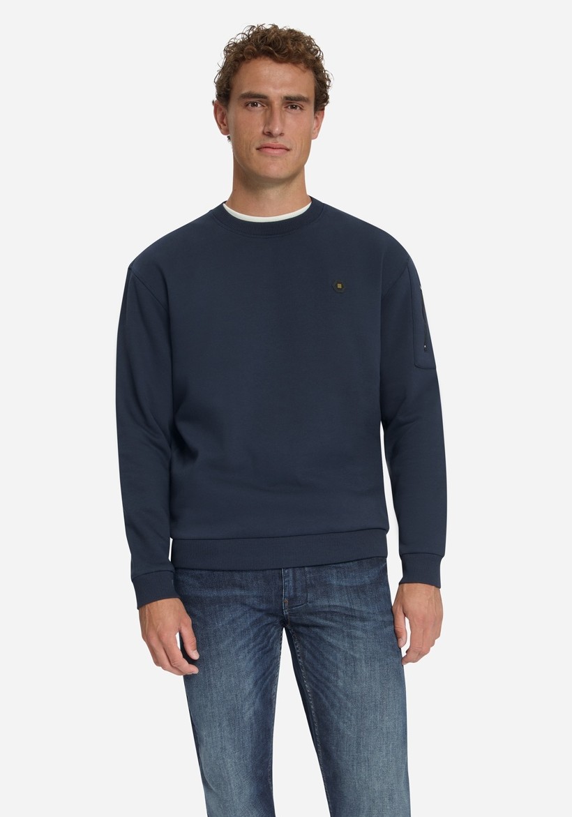 No Excess Sweater 33130857 Donker blauw