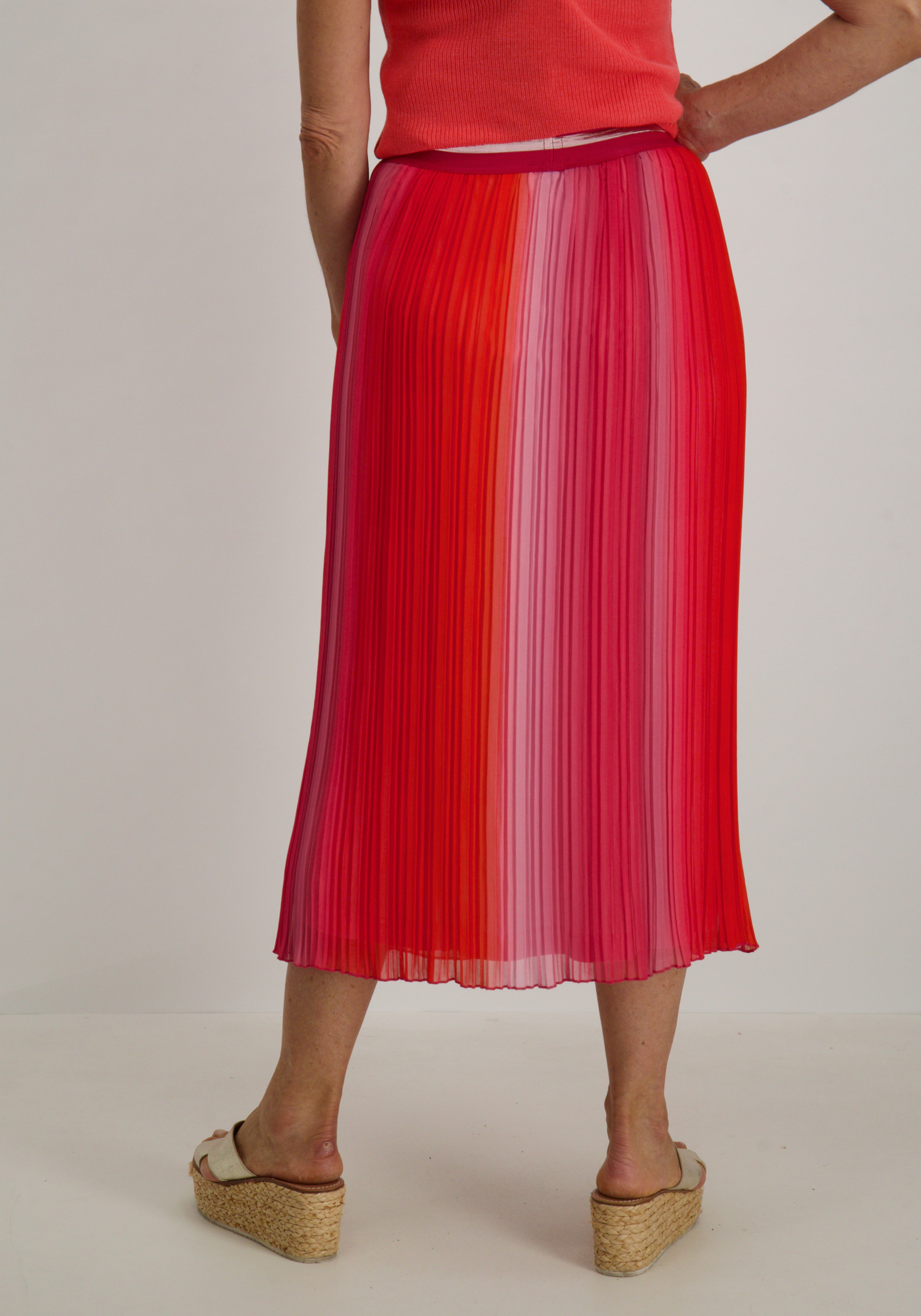 Geisha Rok Plise 56030-60 Rose